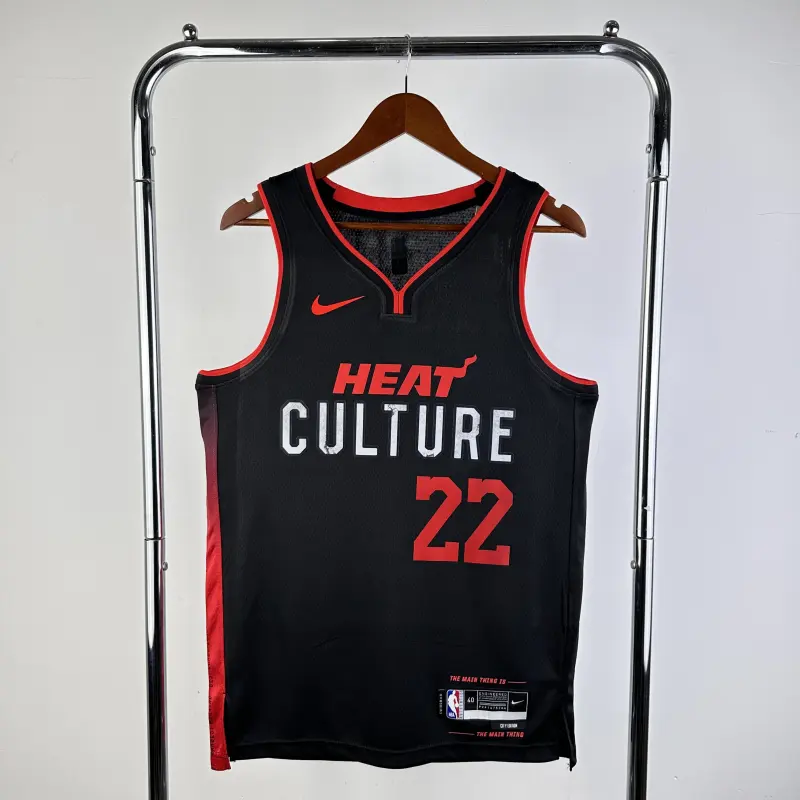24 Season Miami Heat City Edition Jersey No.22 Butler