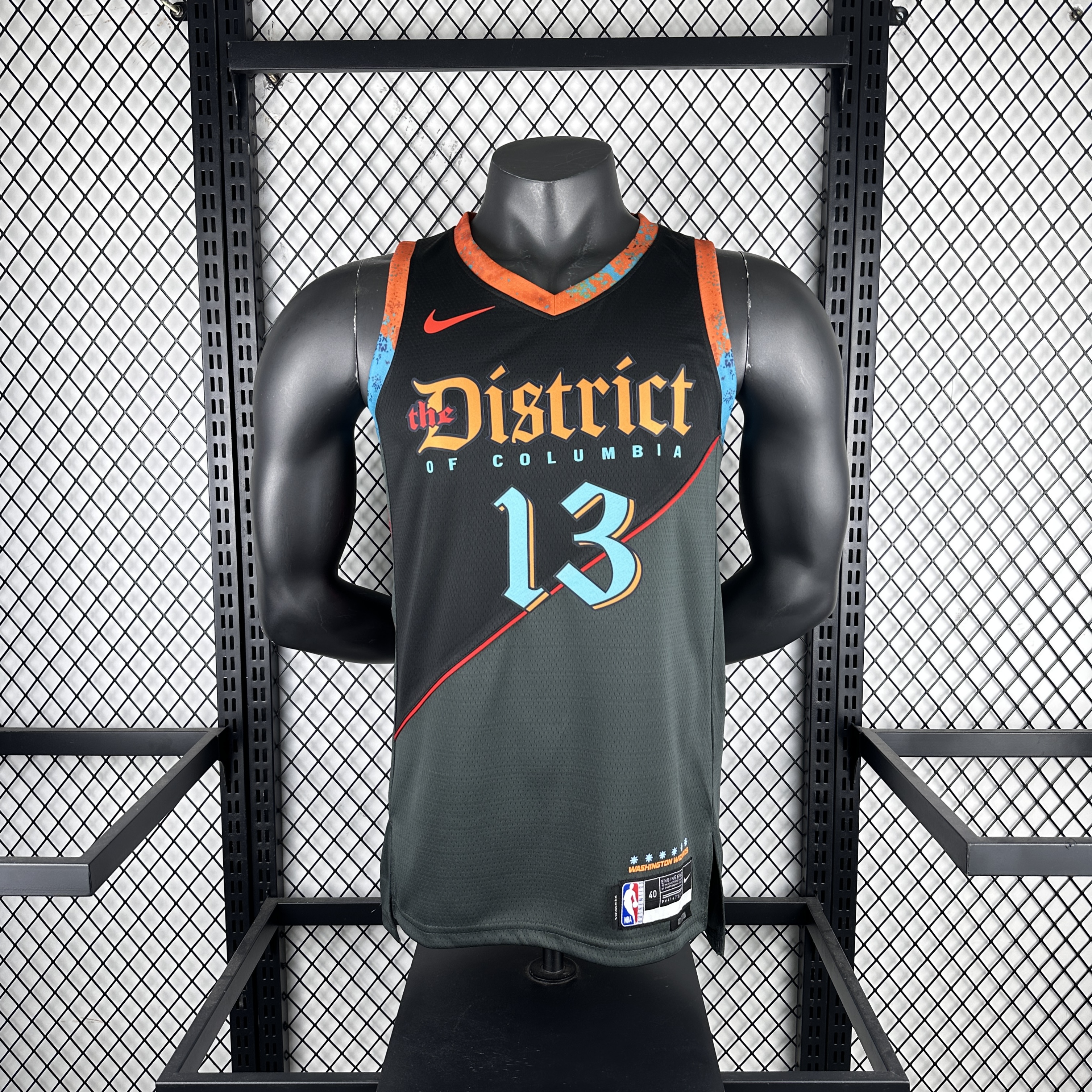 24 Season Washington Wizards City Edition No.13 Poole