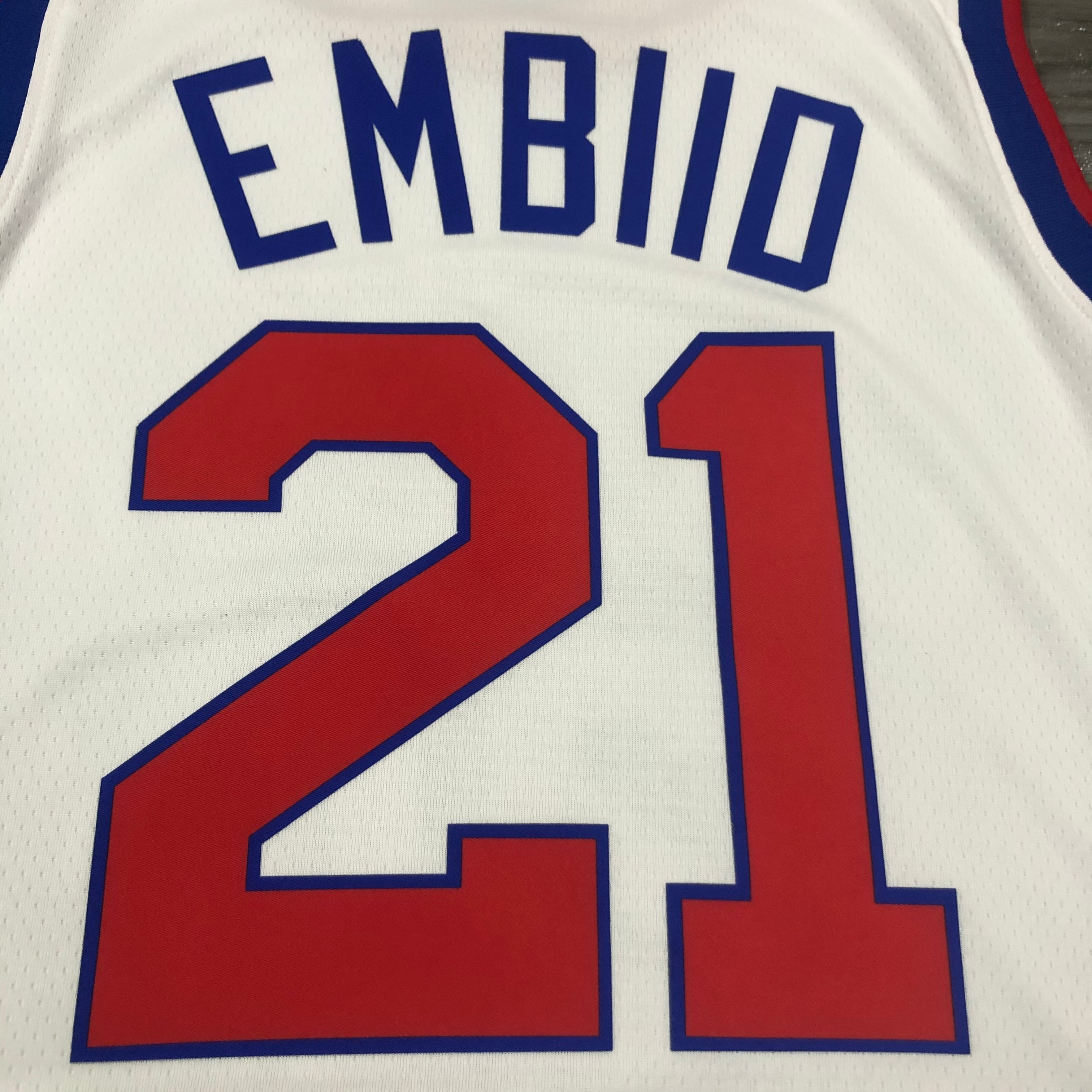21 Season Philadelphia 76ers Limited White  #21