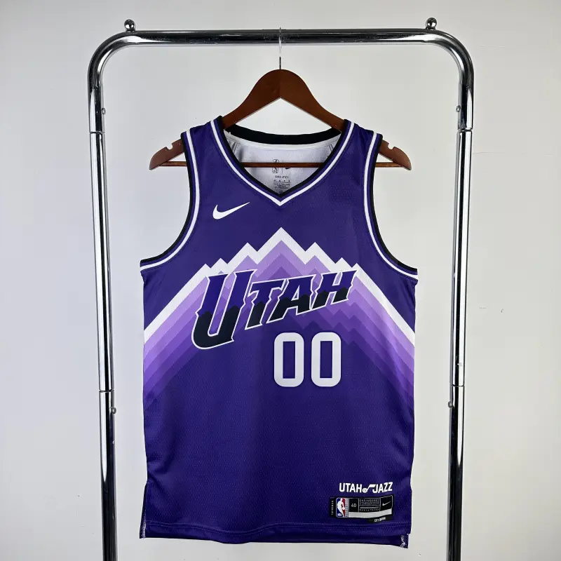 24 Season UTAH JAZZ City Version Jersey No.00 Clarkson