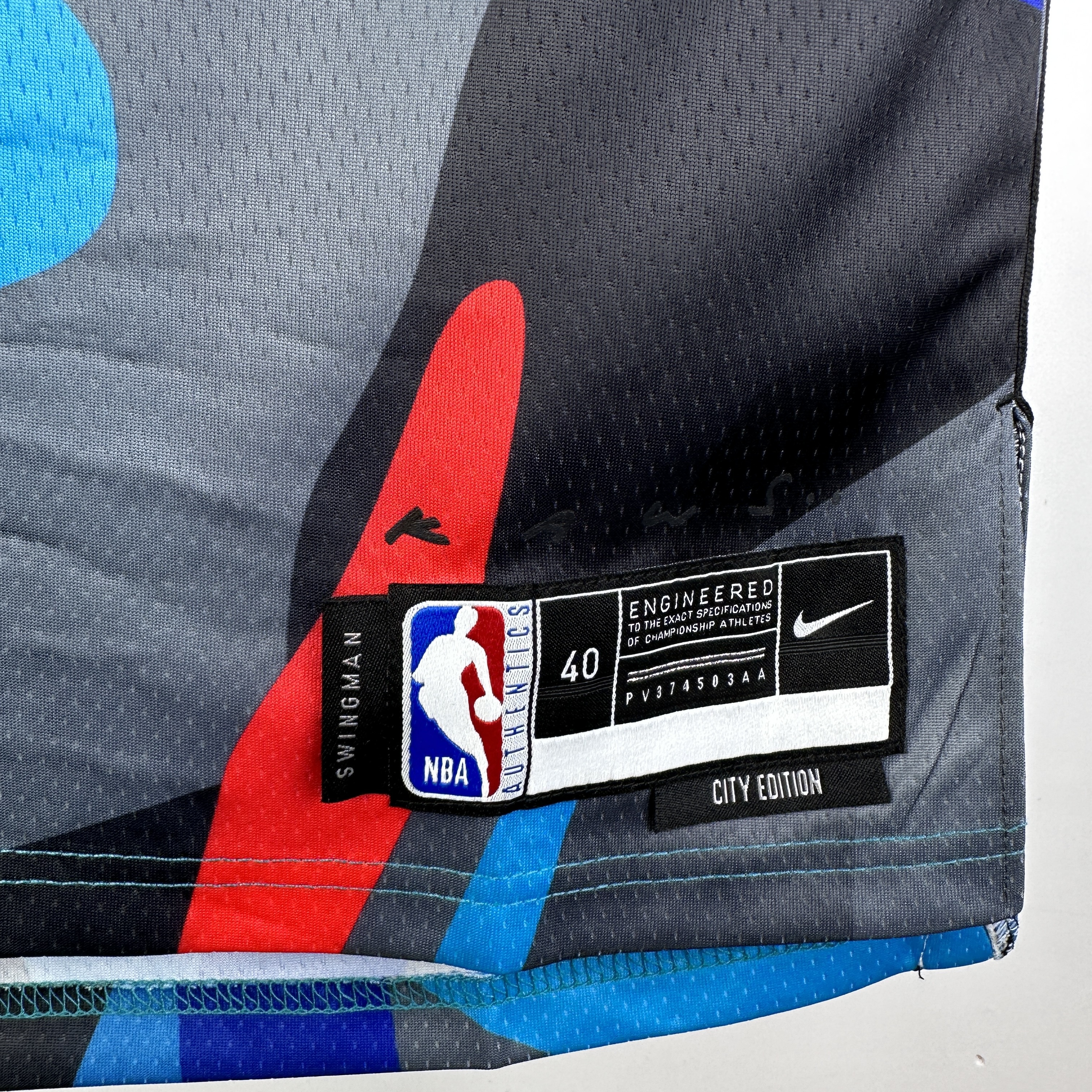 24 Season Brooklyn Nets City Edition No. 10 Simmons