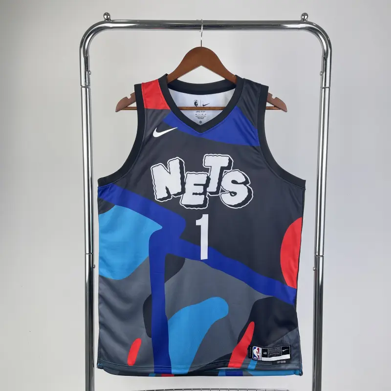 24 Season Brooklyn Nets City Edition No. 1 Bridges