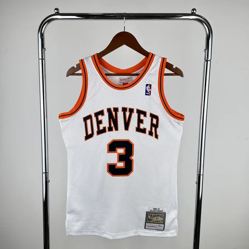 MN Heat Press Retro: Denver Nuggets 06/07 No.3 Iverson