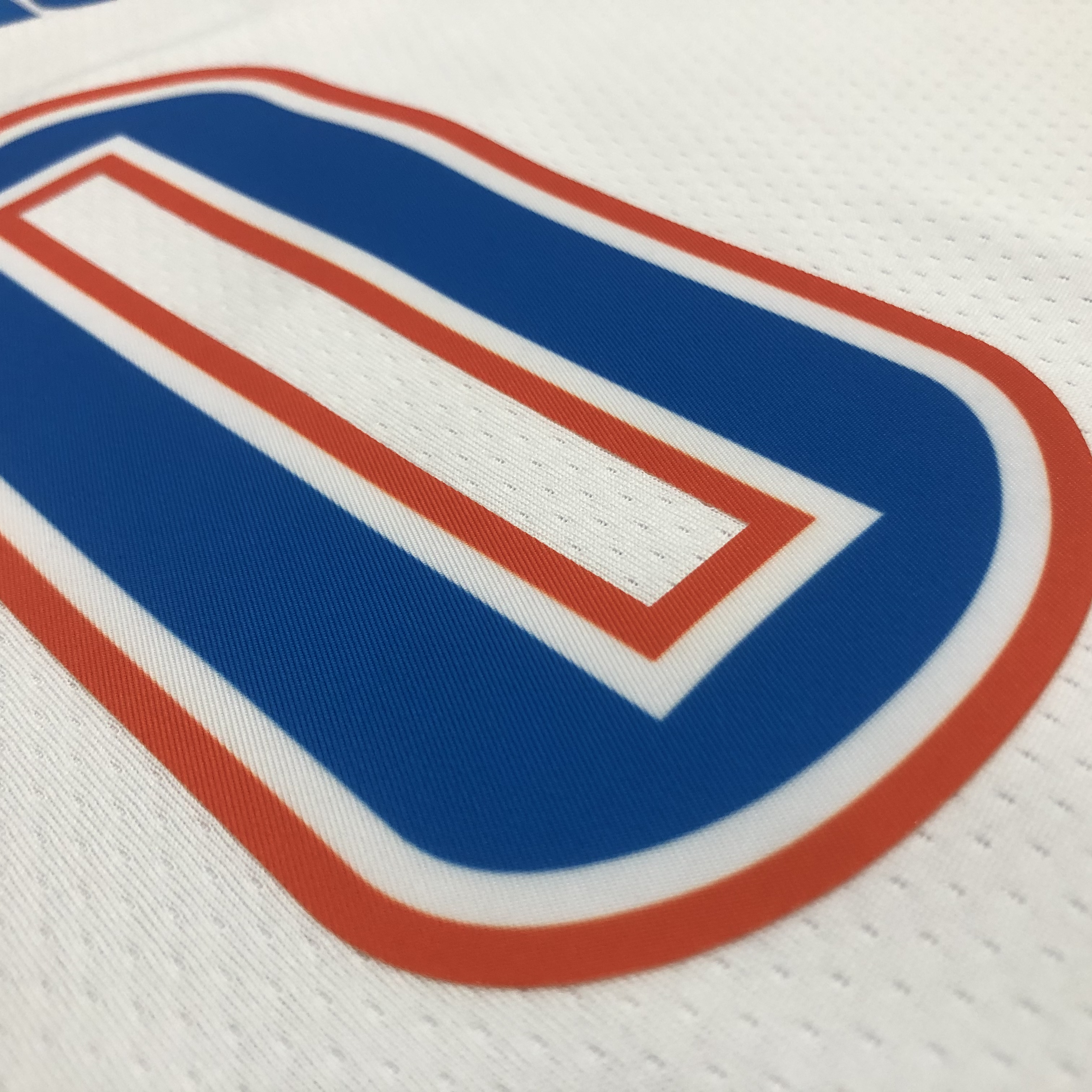 Oklahoma City Thunder White  No.0 Westbrook