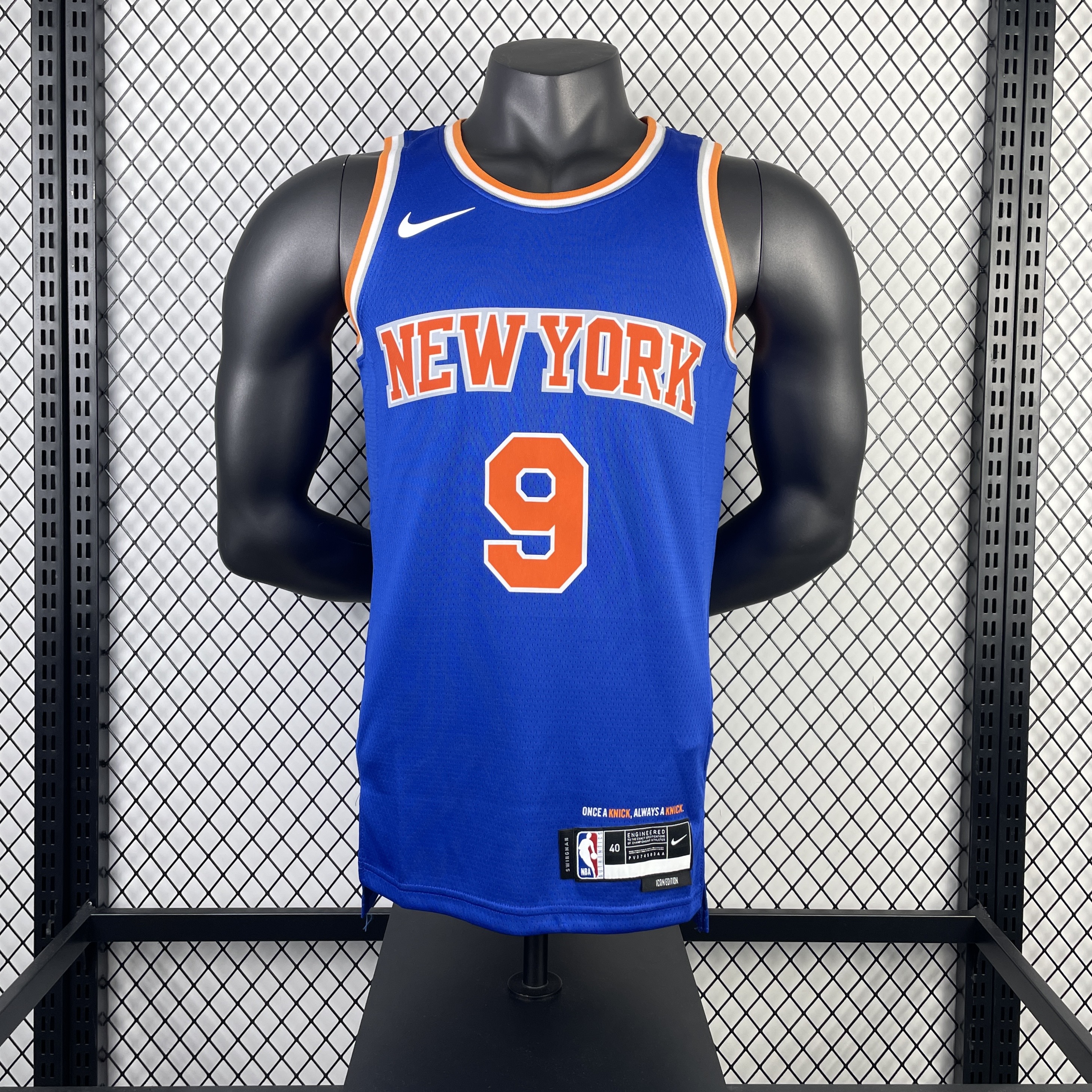 23 season Knicks Blue  No.9 S-XXL
