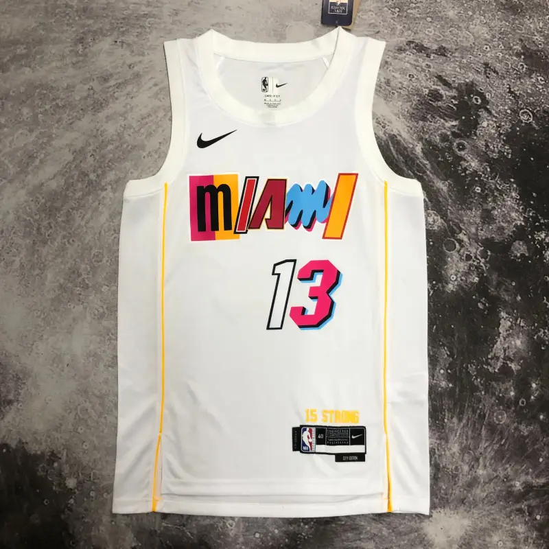 23 Season Miami Heat City Edition Jersey No.13 Aderayo