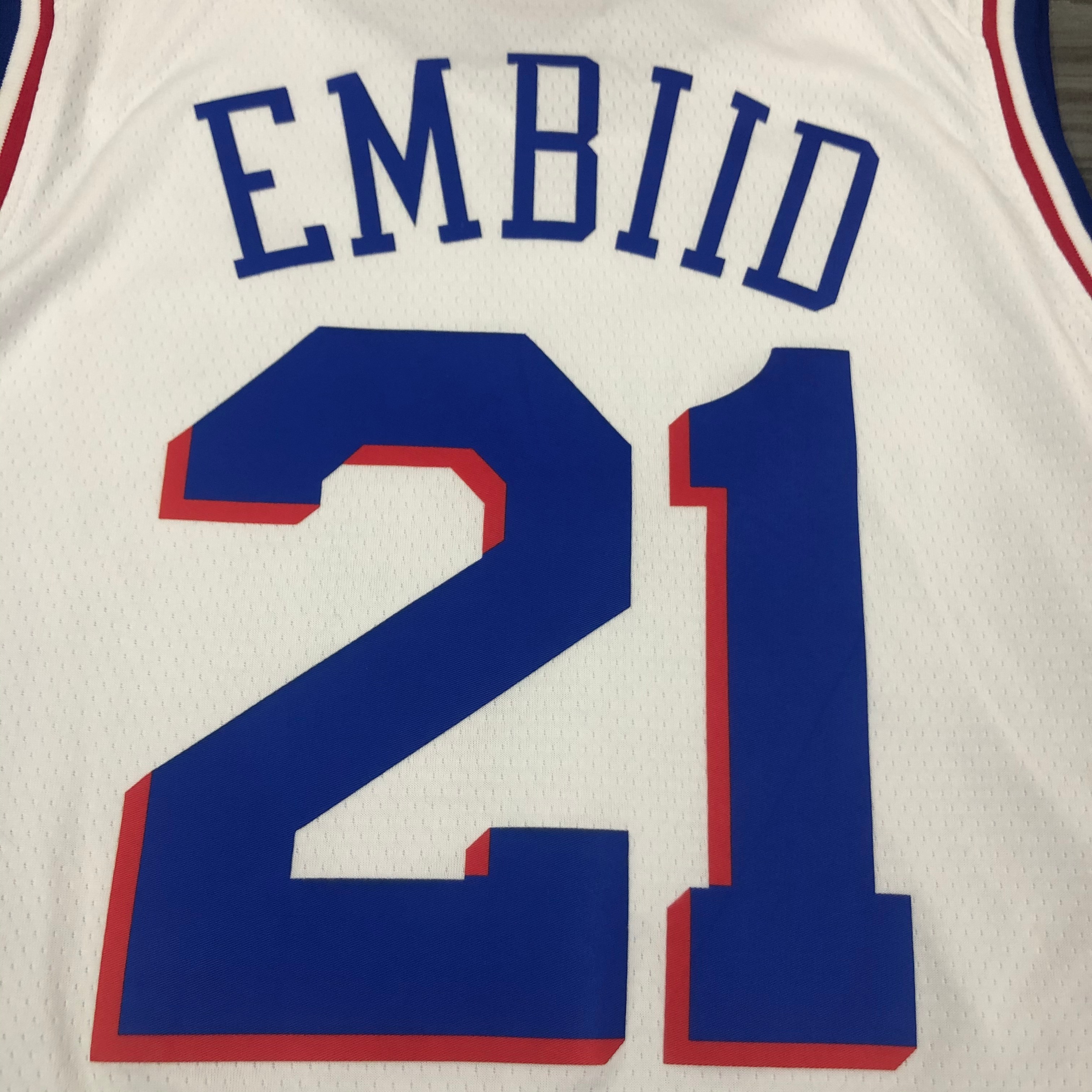 Philadelphia 76ers White V  #21