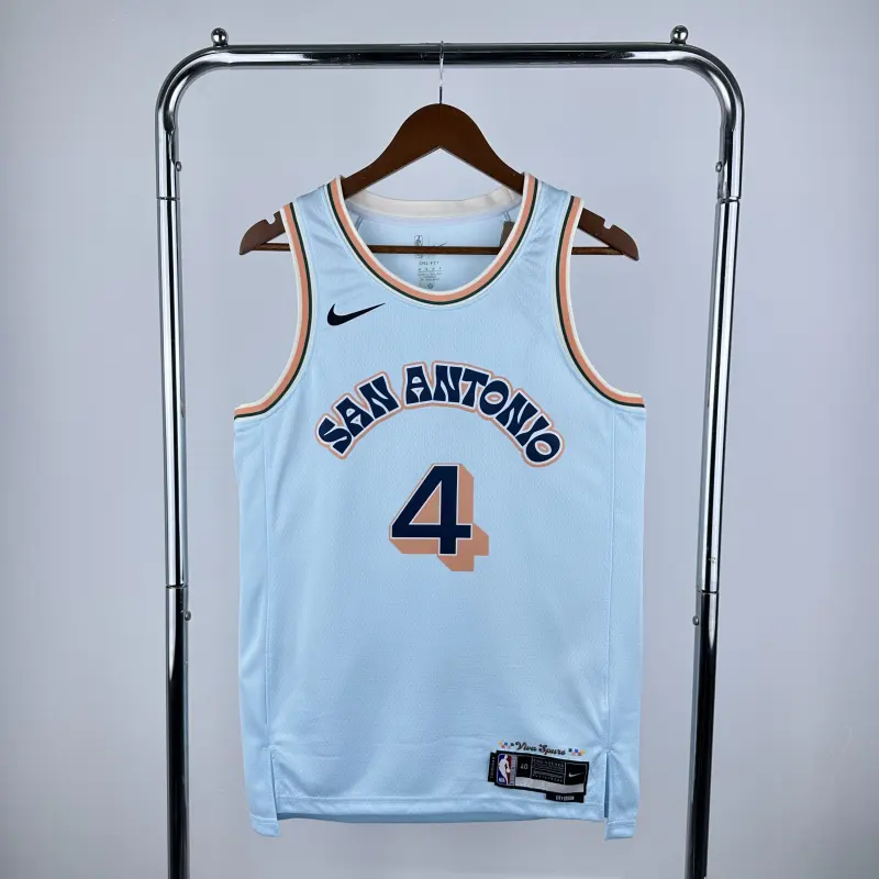 25 Season SAN ANTONIO SPURS City Edition #4 FOX
