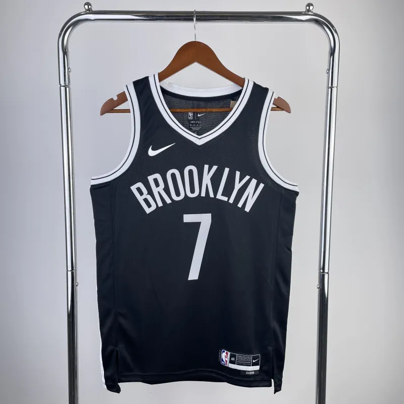 23 Season Brooklyn Nets Black No.7 Durant