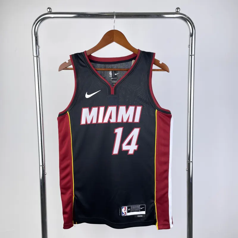 23 Season Miami Heat Black Jersey No.14 Herro