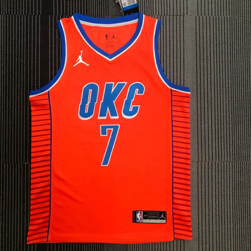 21 Season Oklahoma City Thunder Flyer No.7 Anthony