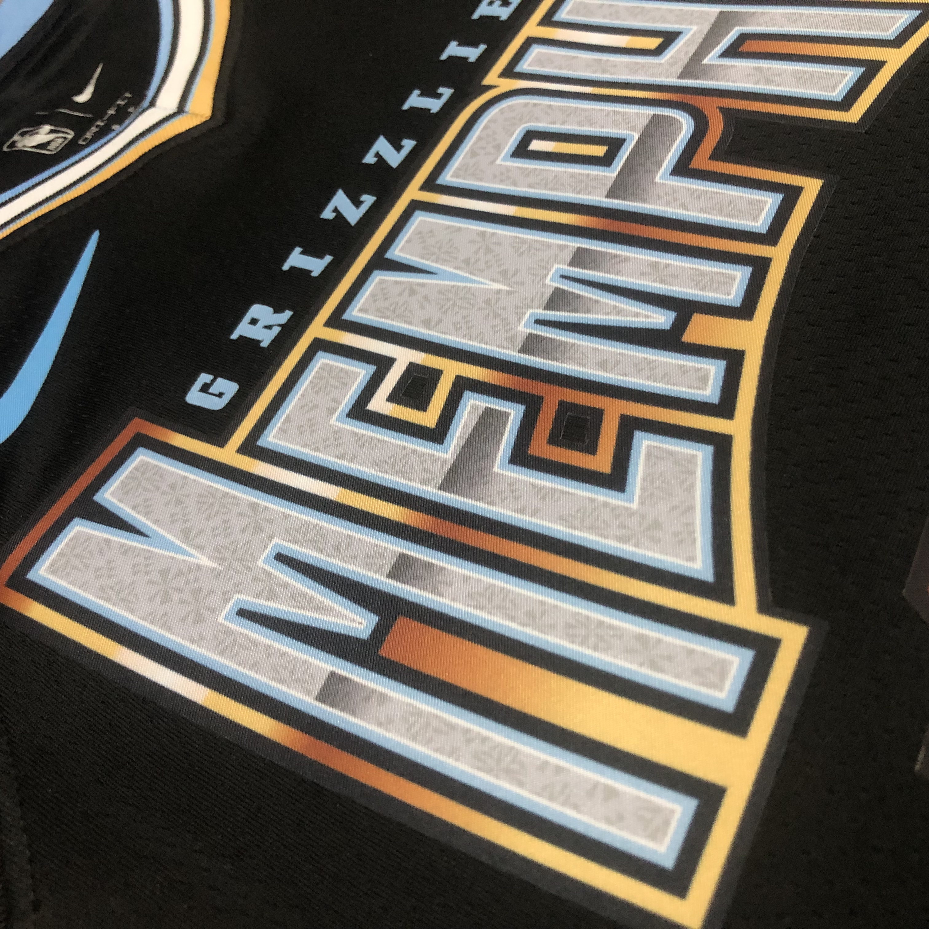 23 Season Grizzlies City Edition No.12 S-XXL