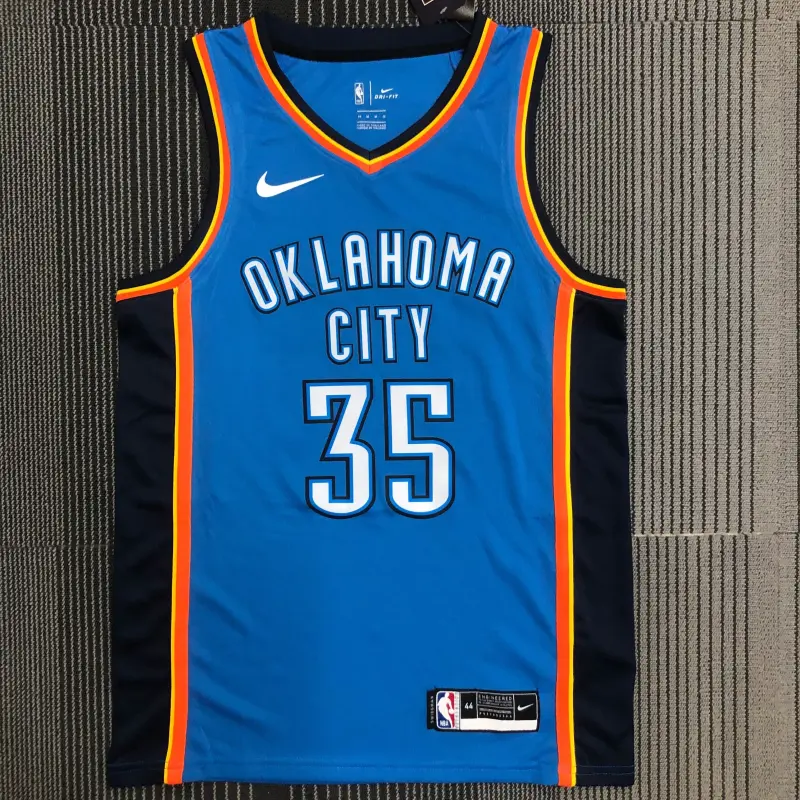 Oklahoma City Thunder Blue No.35 Durant