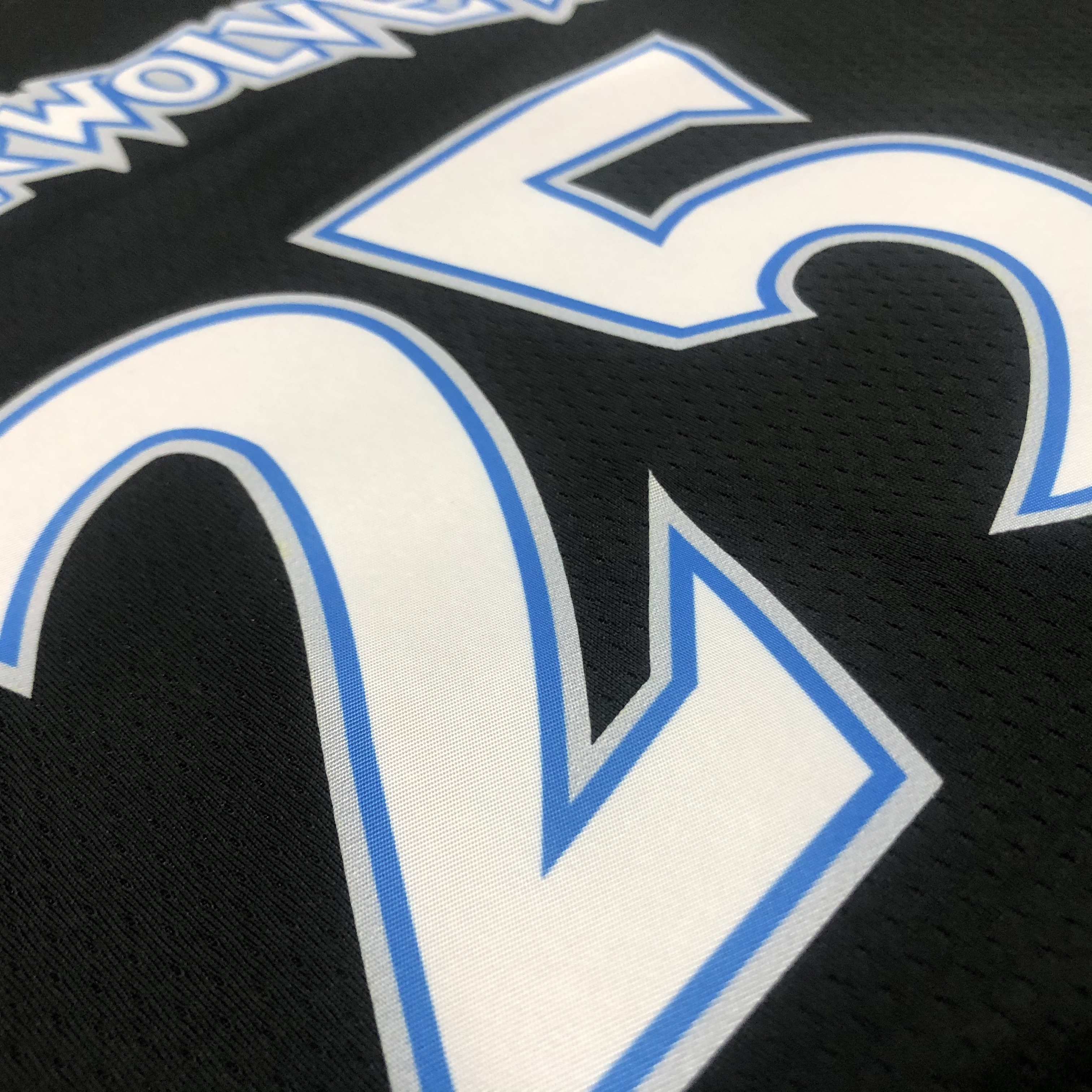 18 Season MINNESOTA TIMBERWOLVES BLACK  NO.25 ROSE