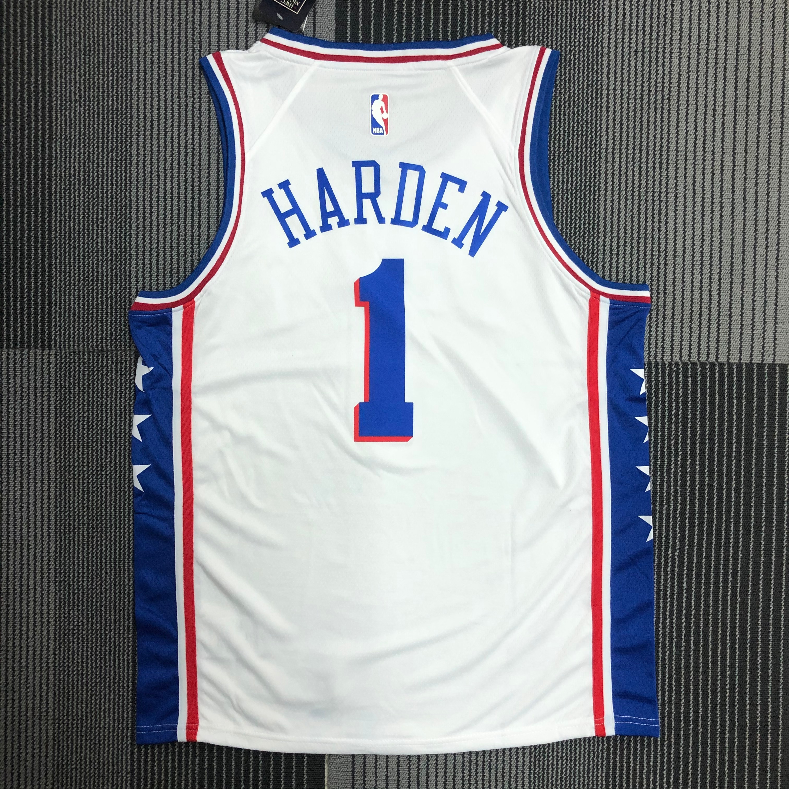 Philadelphia 76ers White V  #1 Harden