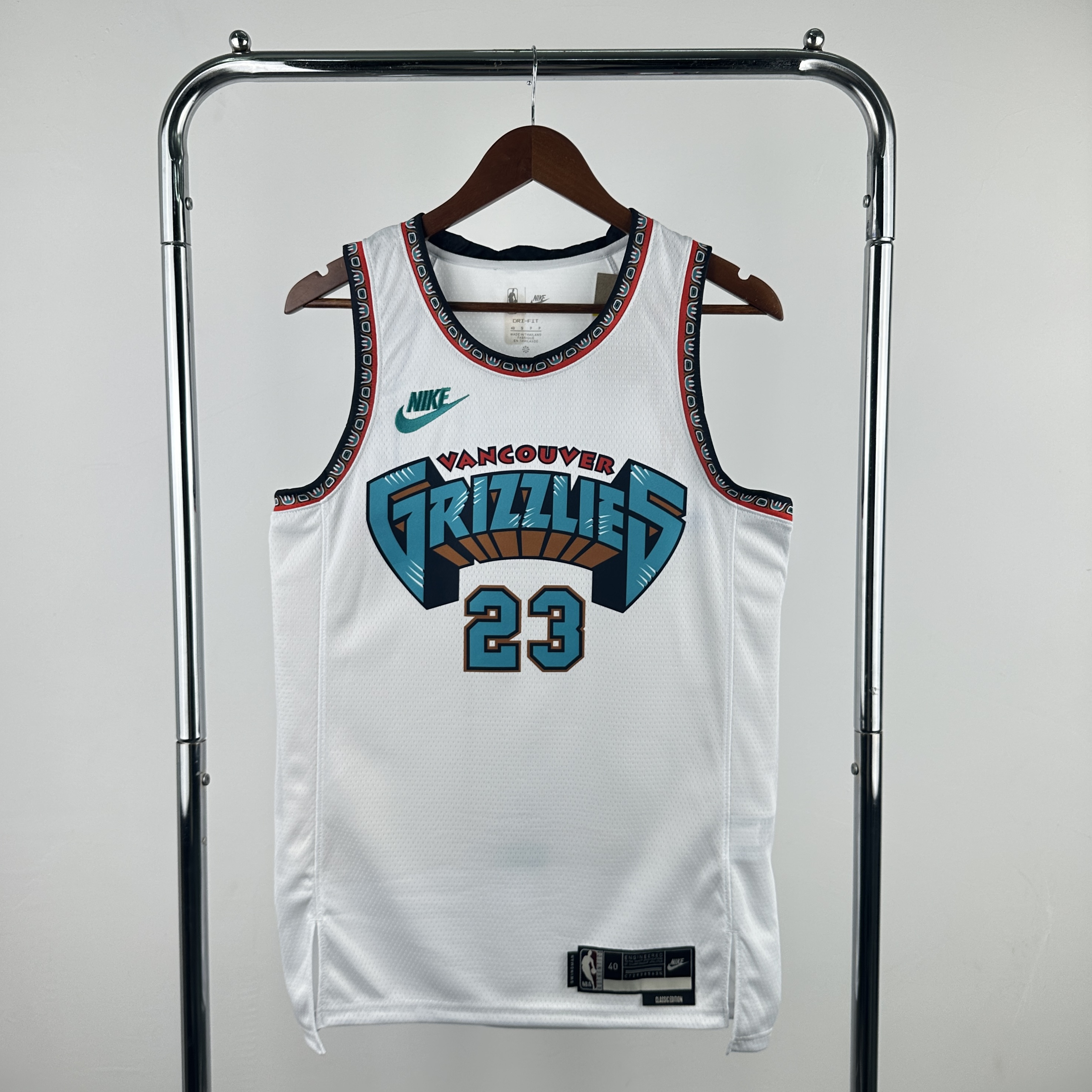 25 Season Grizzlies White #23