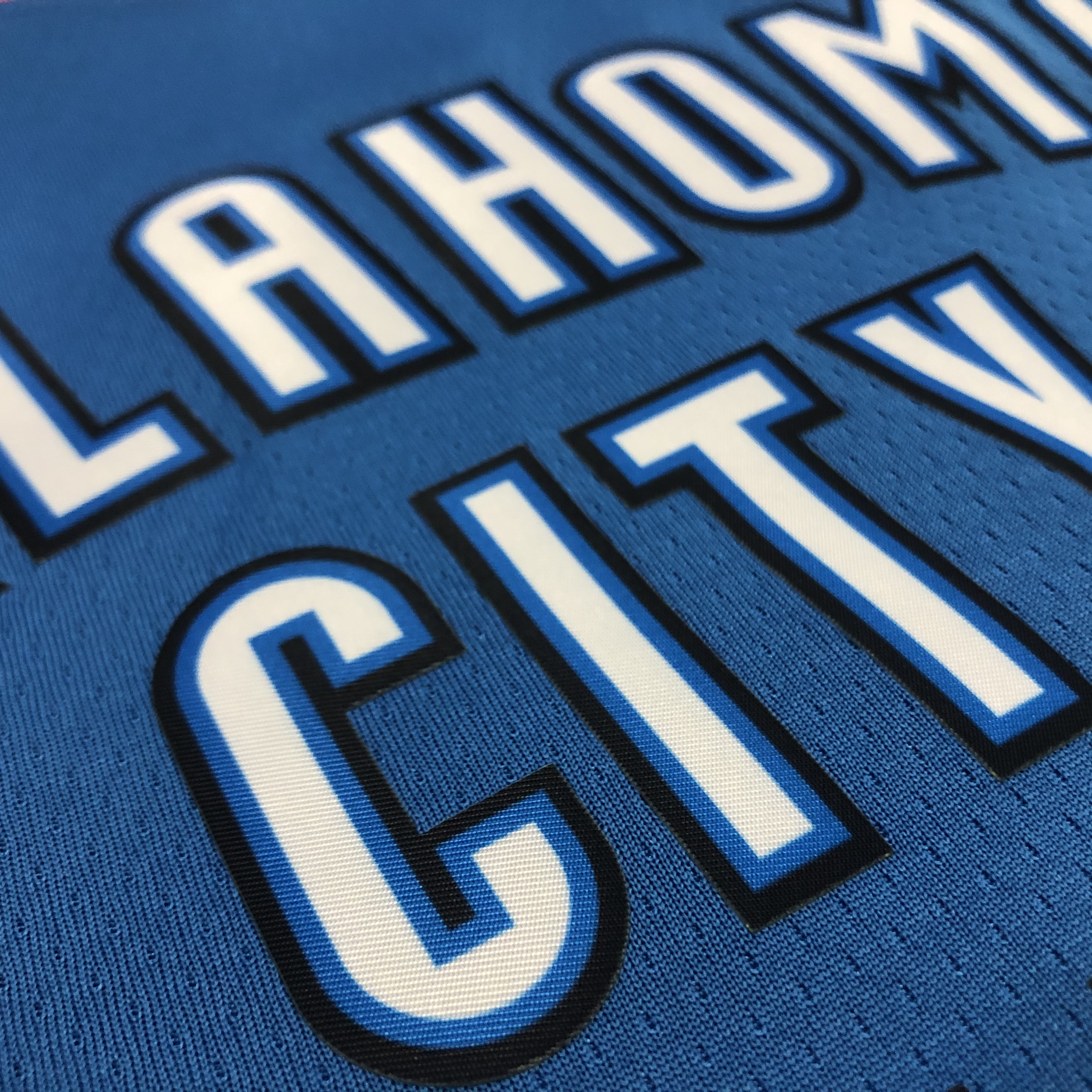 Oklahoma City Thunder Blue  No.3 Paul
