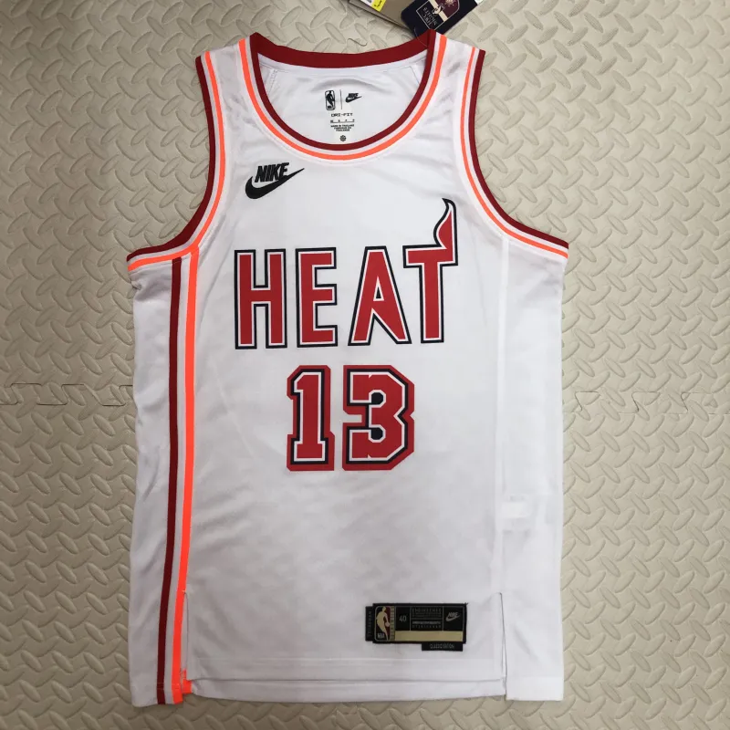 23 Season Miami Heat Jersey No.13 Aderayo