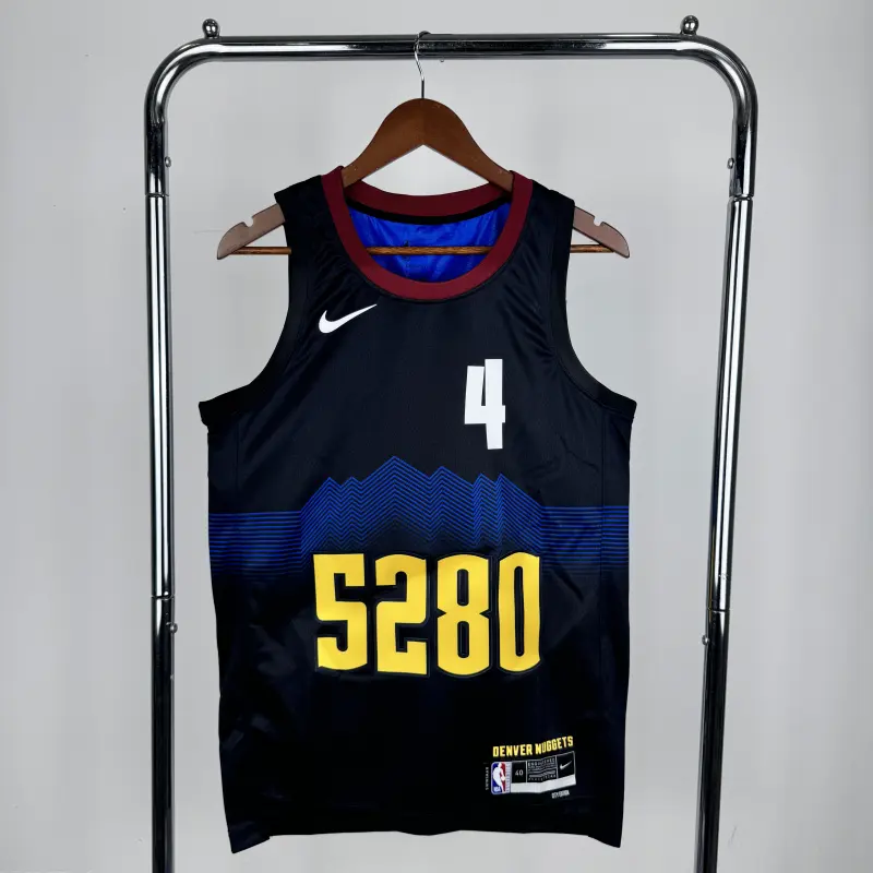 24 Season Denver Nuggets City Edition Jersey No.4 Westbrook