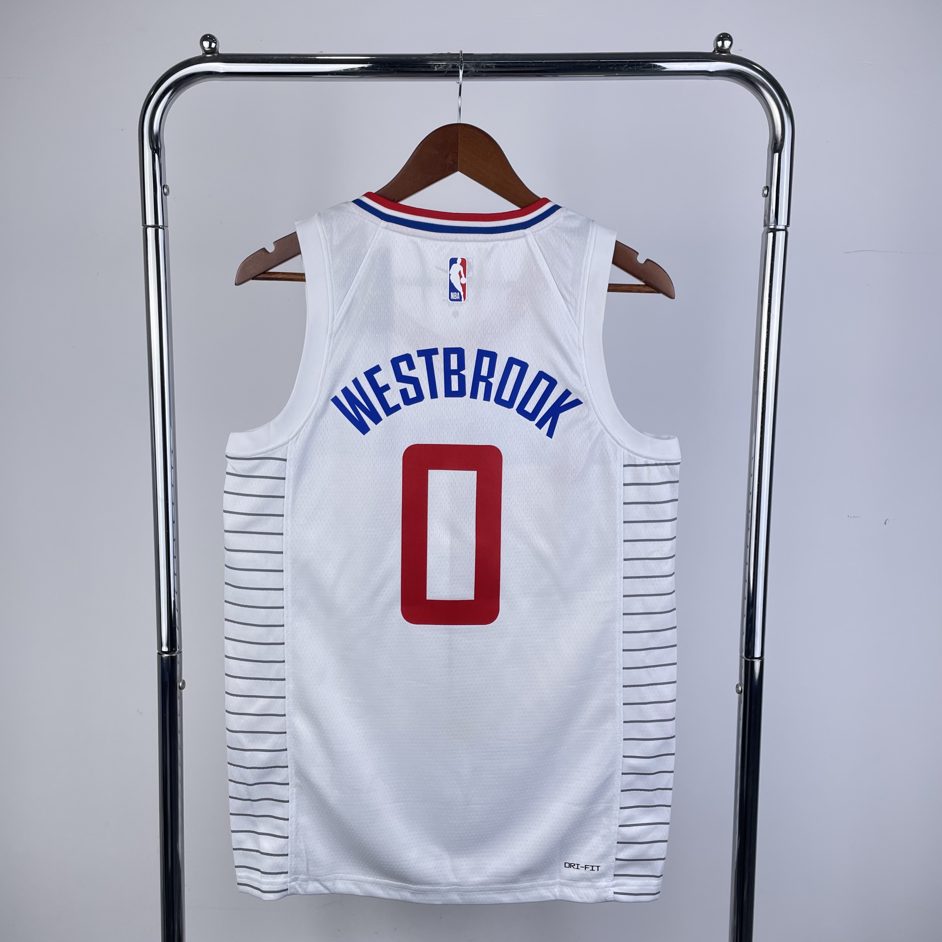 23 Season Los Angeles Clippers Home White  No.0 Westbrook