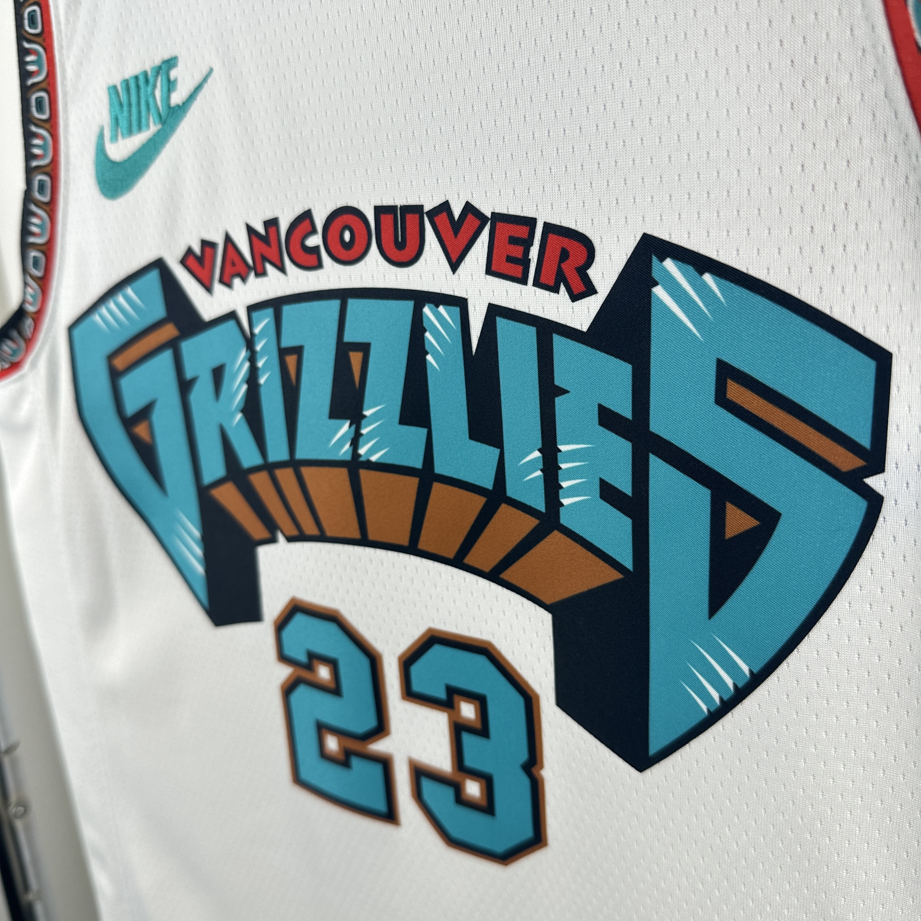 25 Season Grizzlies White  #23