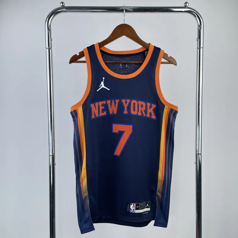 23 season Knicks Jordan limited No.7 S-XXL
