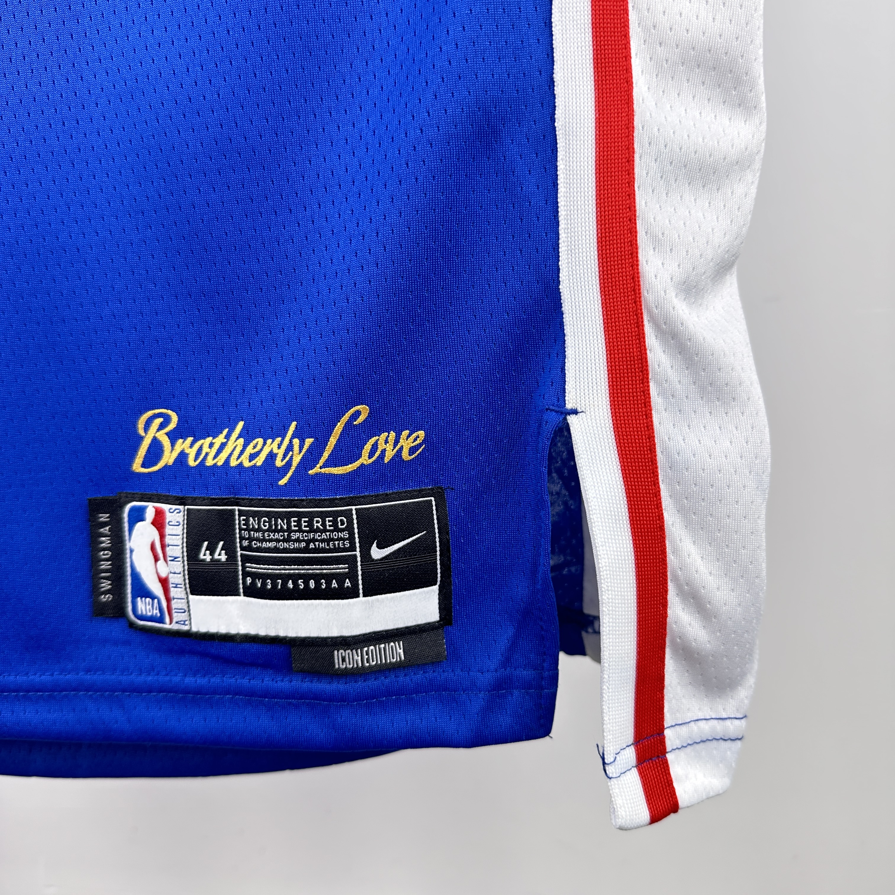 23 Season Philadelphia 76ers Blue V  #0