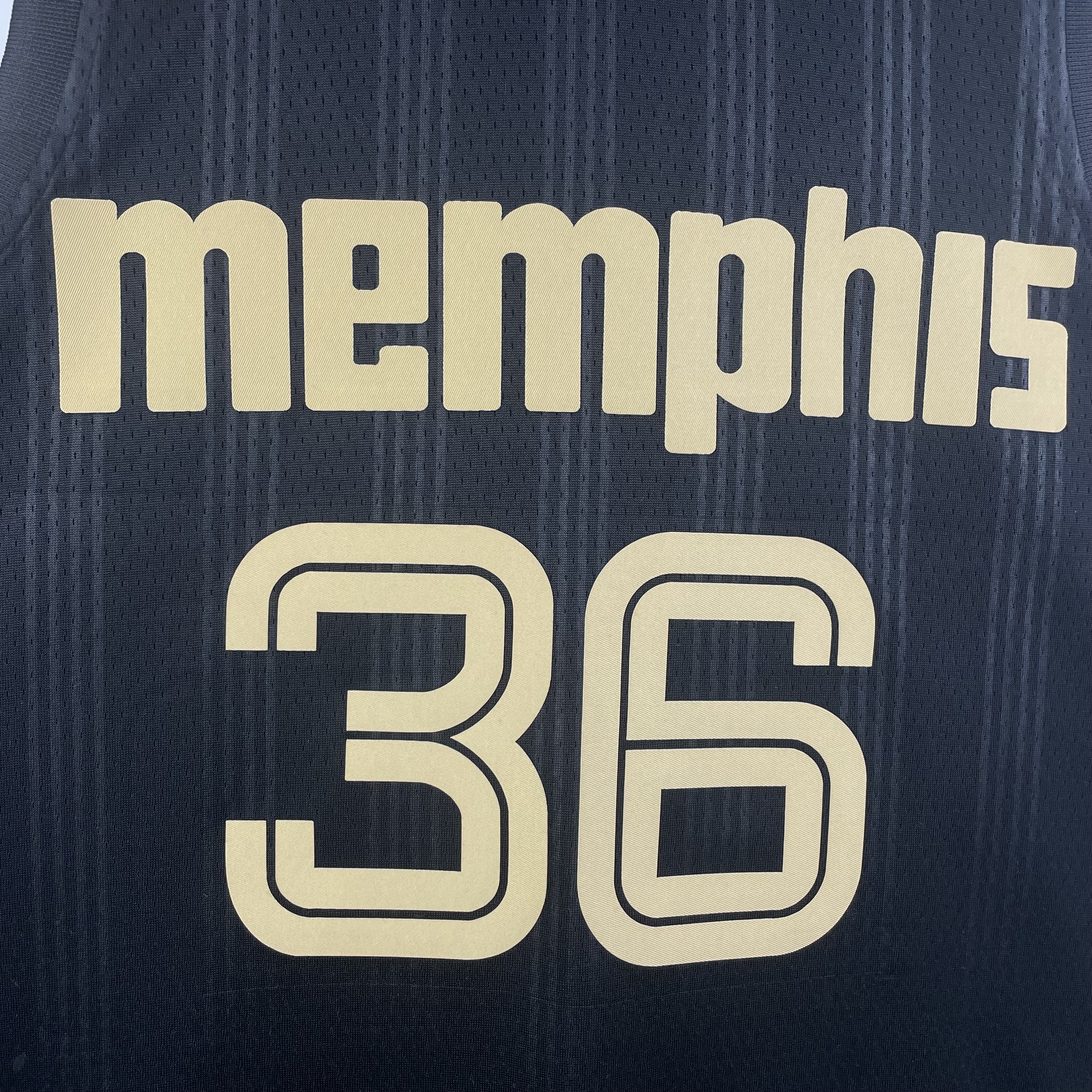 23 Season Grizzlies Black No.36 S-XXL