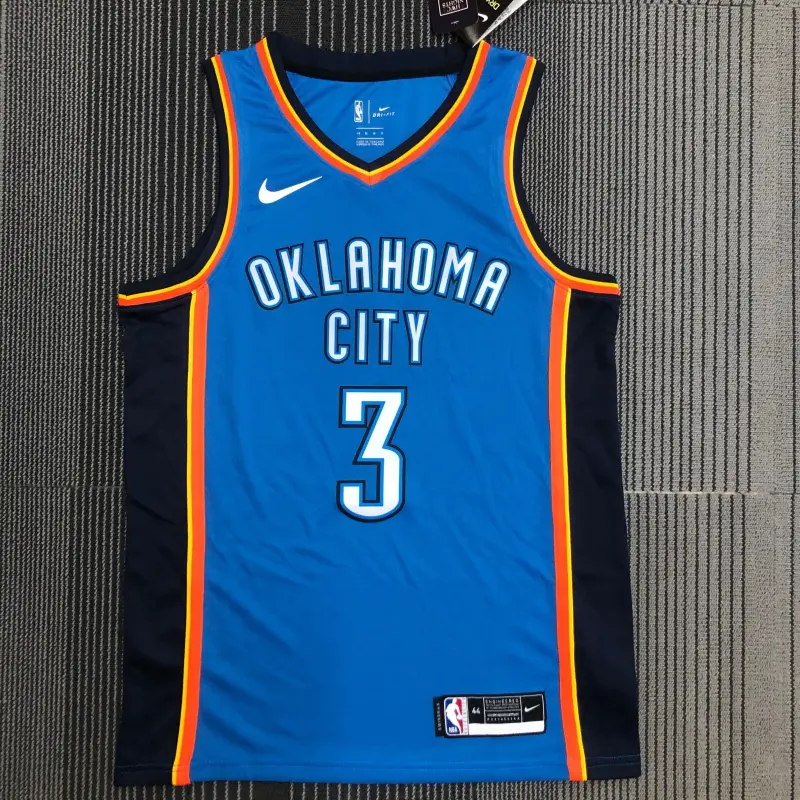 Oklahoma City Thunder Blue No.3 Paul