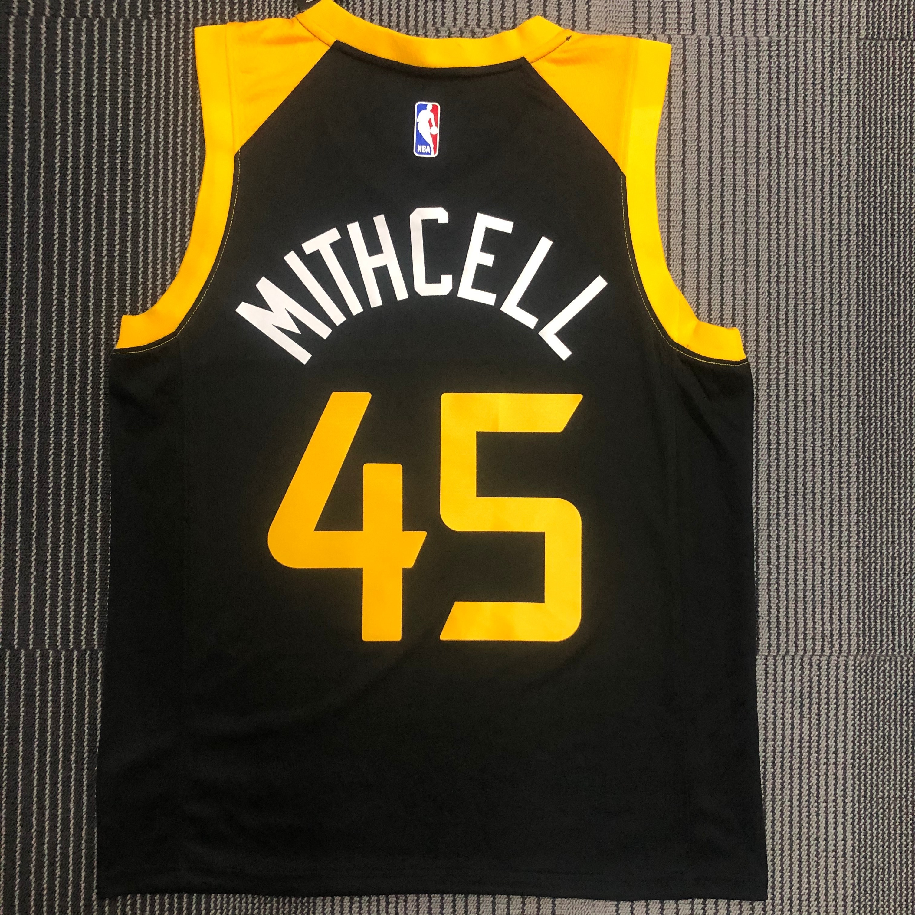 21 Season UTAH JAZZ City Verion No.45 Mitchell