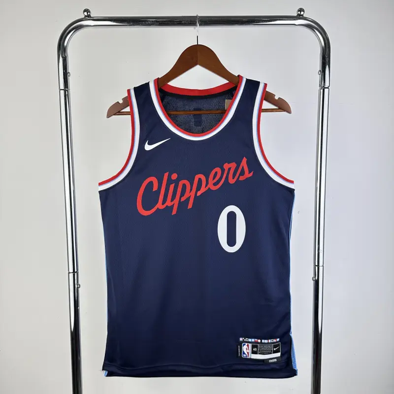 24/25 Season Los Angeles Clippers Away No.0 Westbrook