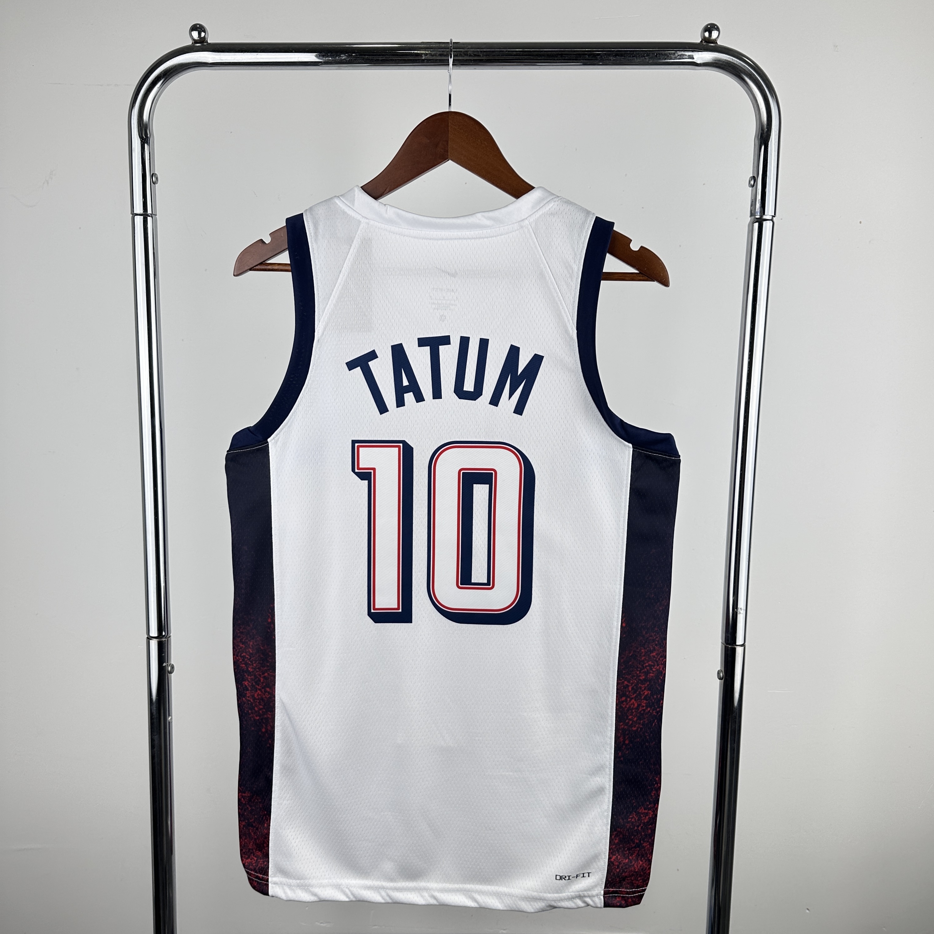 2024 Olympic Basketball USA White No.10 Tatum