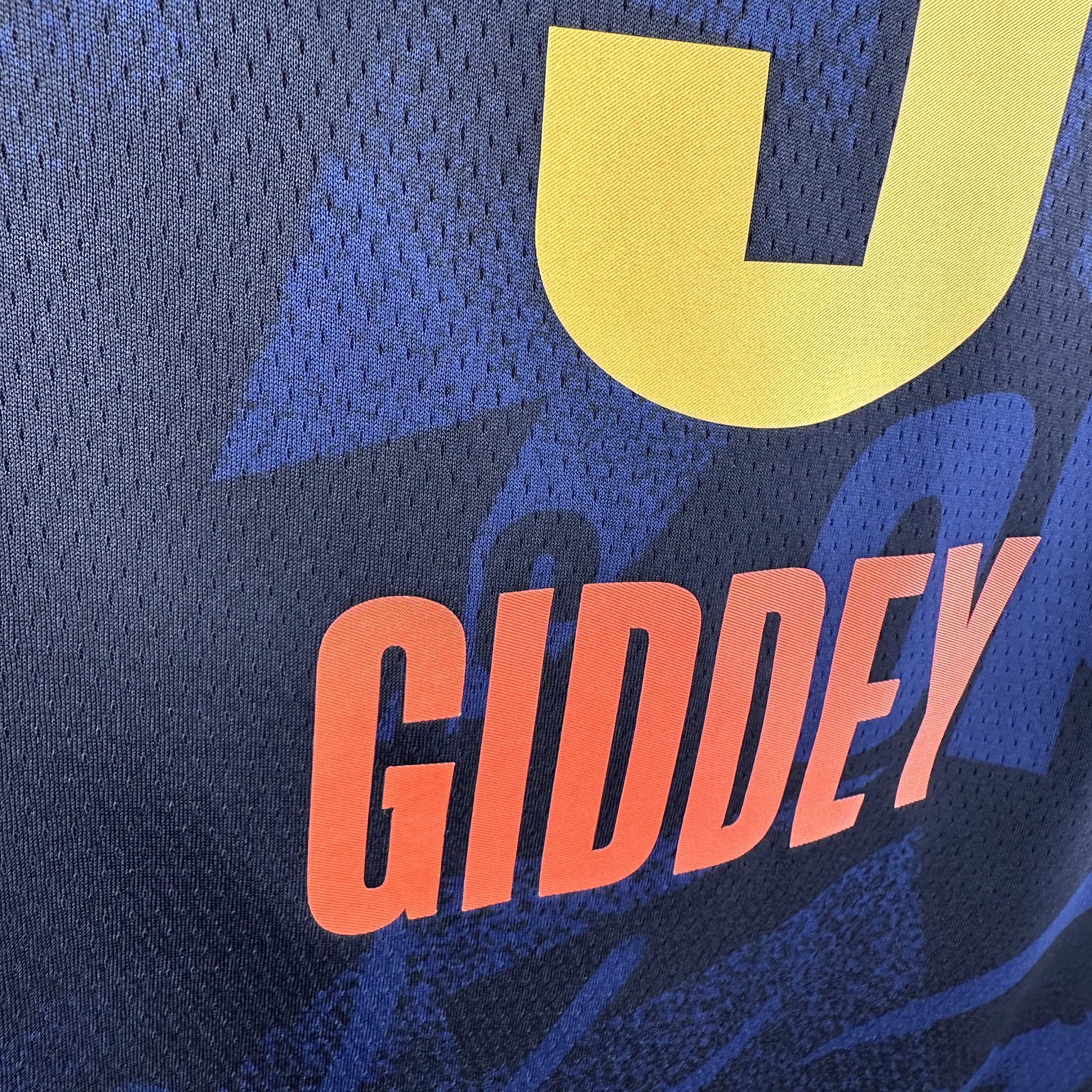 24 Season Oklahoma City Thunder City Edition #3 Giddey