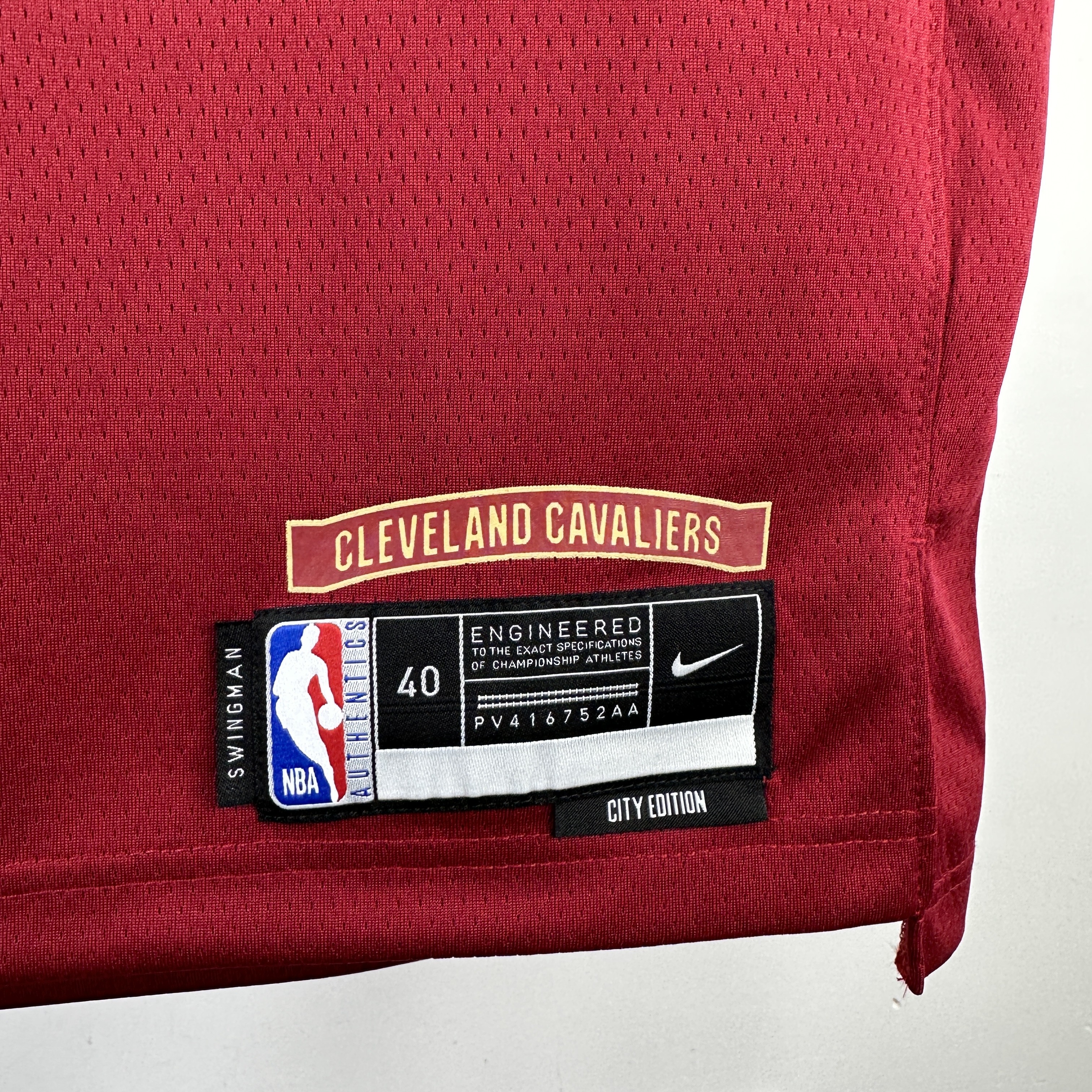 24 Seanson Cleveland Cavaliers City Edition  #10