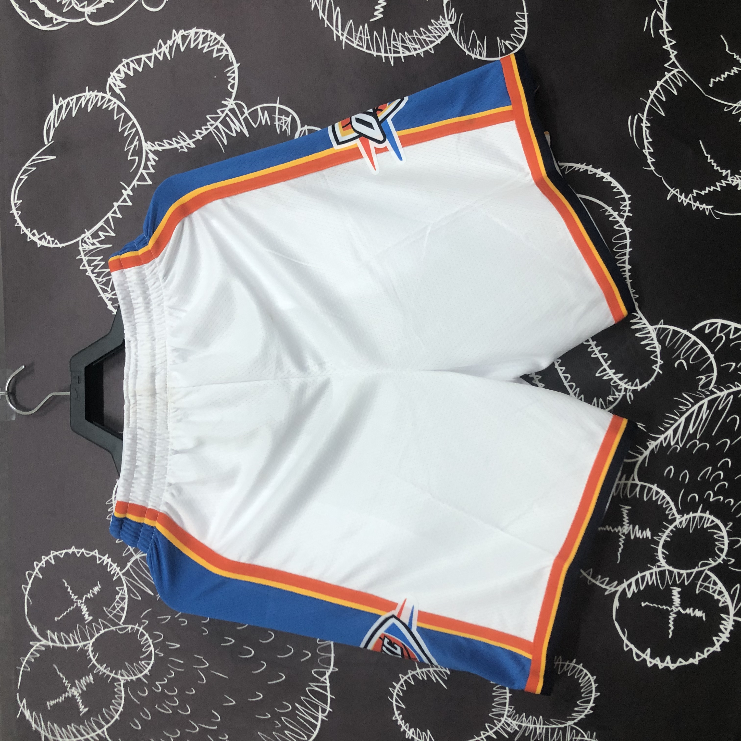 Oklahoma City Thunder WHITE SHORTS