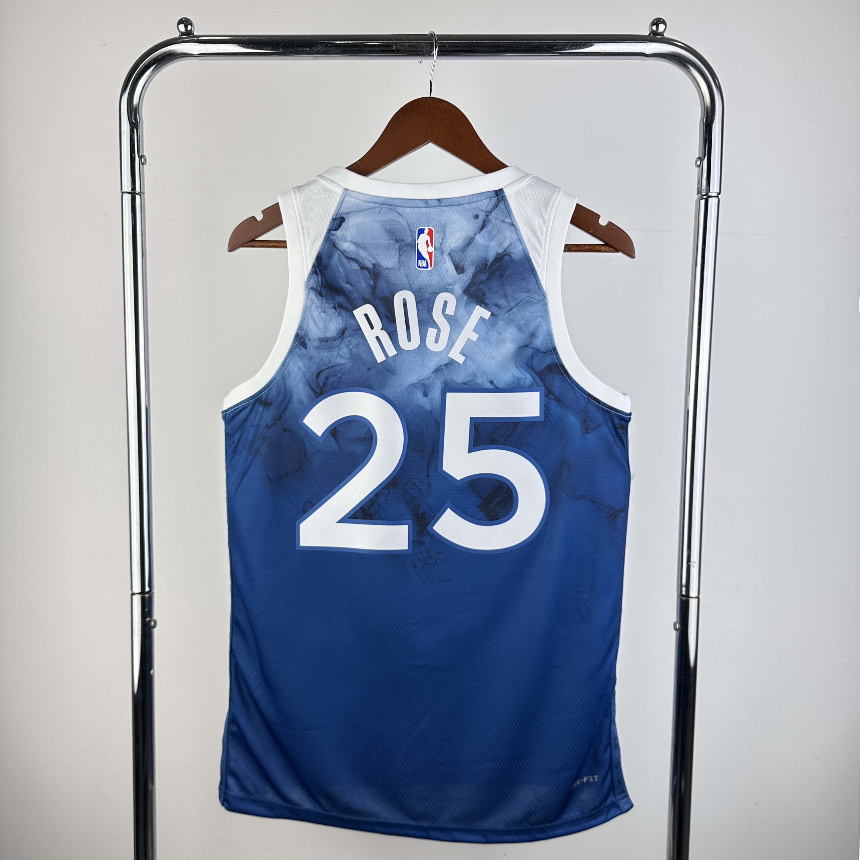 24 SEASON MINNESOTA TIMBERWOLVES CITY VERSION  NO.25 ROSE