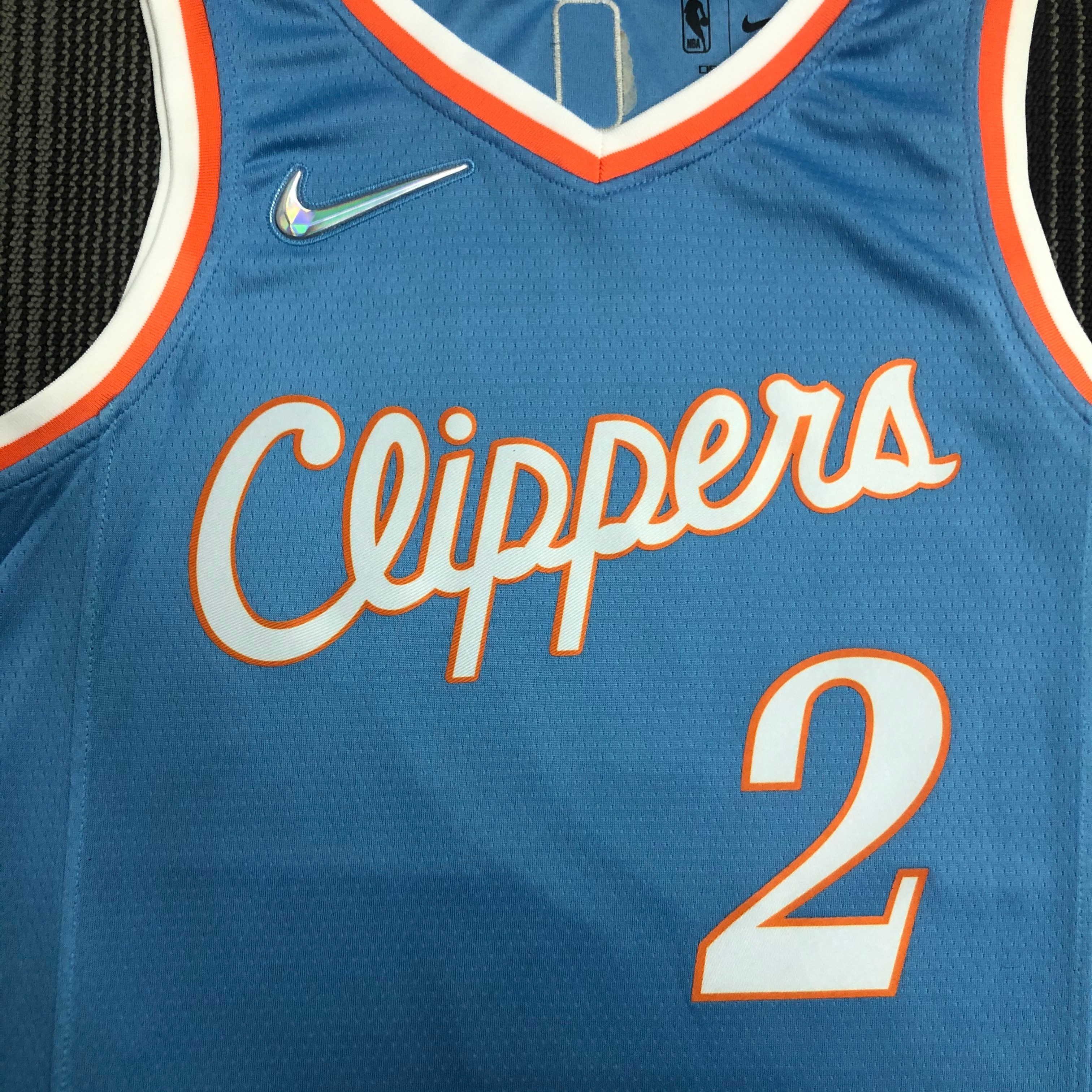 22 Season Los Angeles Clippers City Edition No.2 Leonard