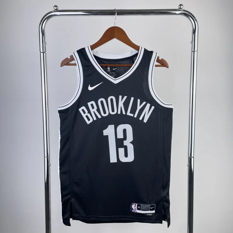 23 Season Brooklyn Nets Black No.13 Harden