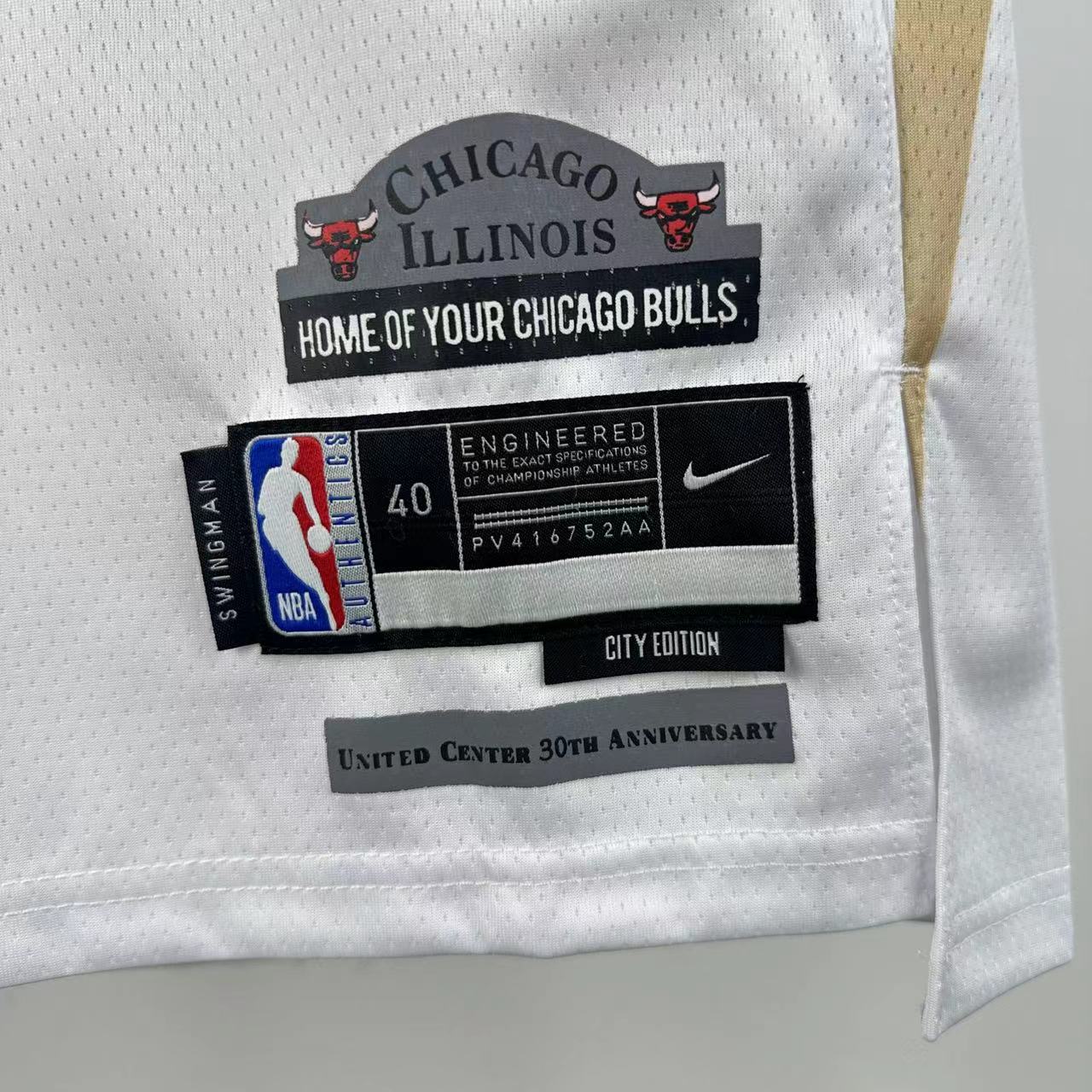 25 Season Chicago Bulls City Edition No.0