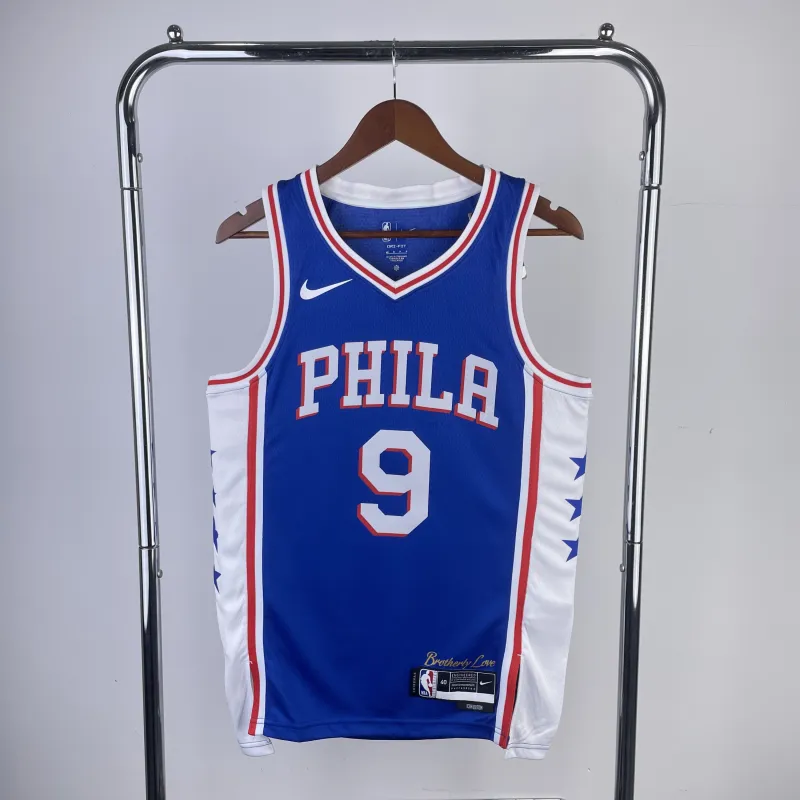 23 Season Philadelphia 76ers Blue V #9