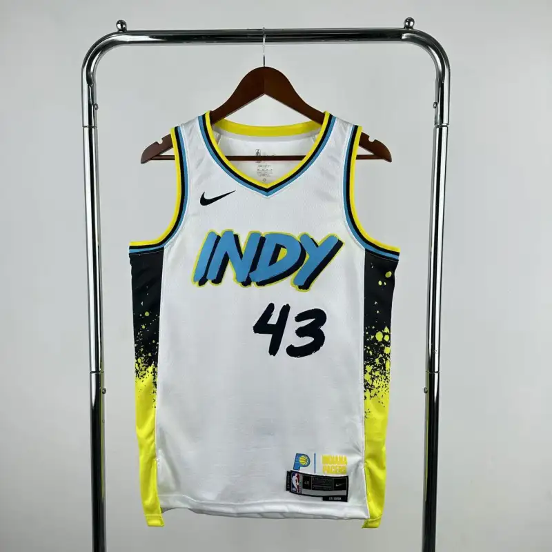 25 Season Indiana Pacers City Version No.43 Siakam