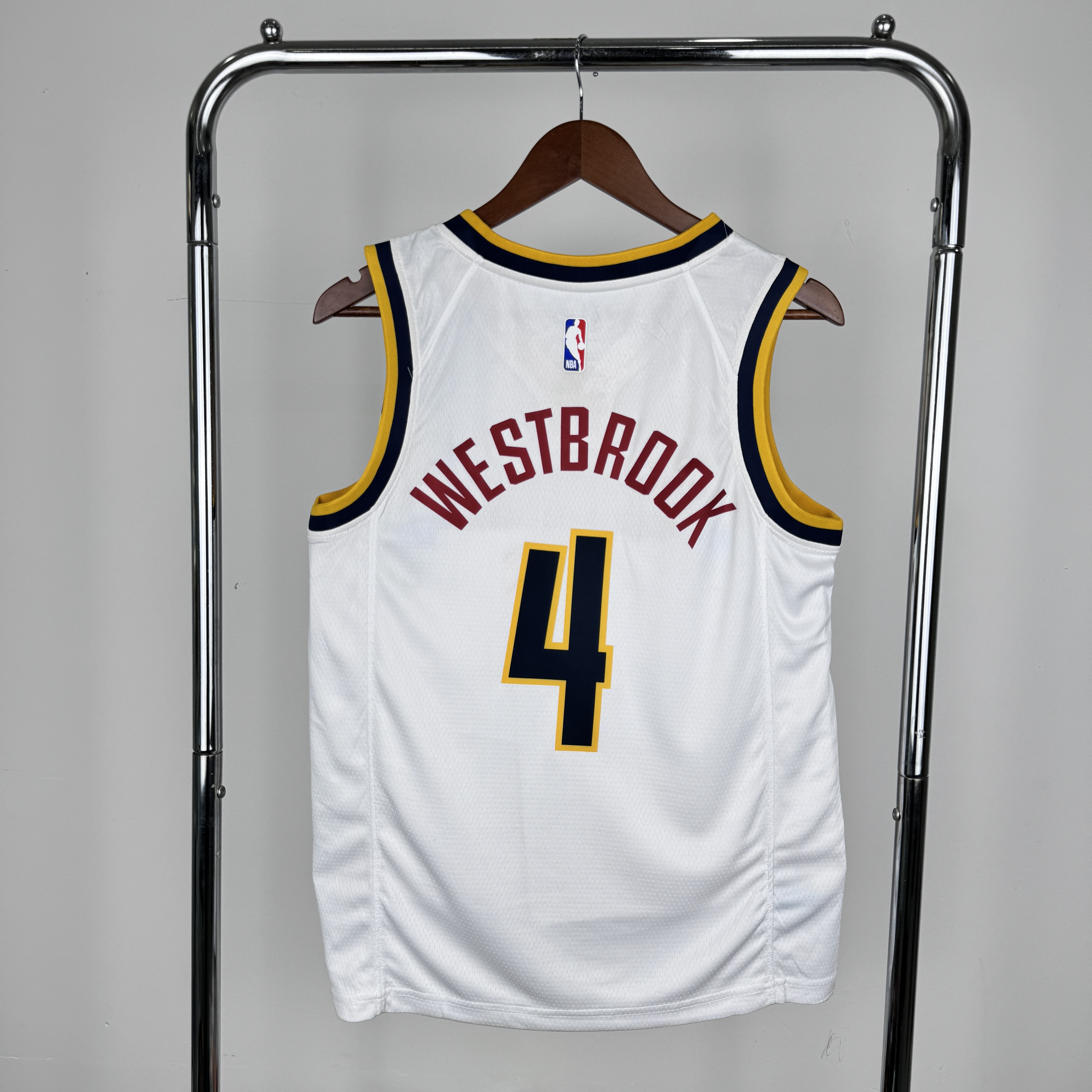 23 Season Denver Nuggets White  No.4 Westbrook