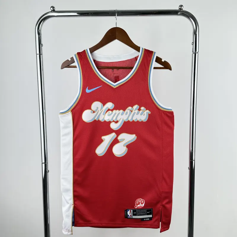 25 Season Grizzlies City Edition Jersey #17