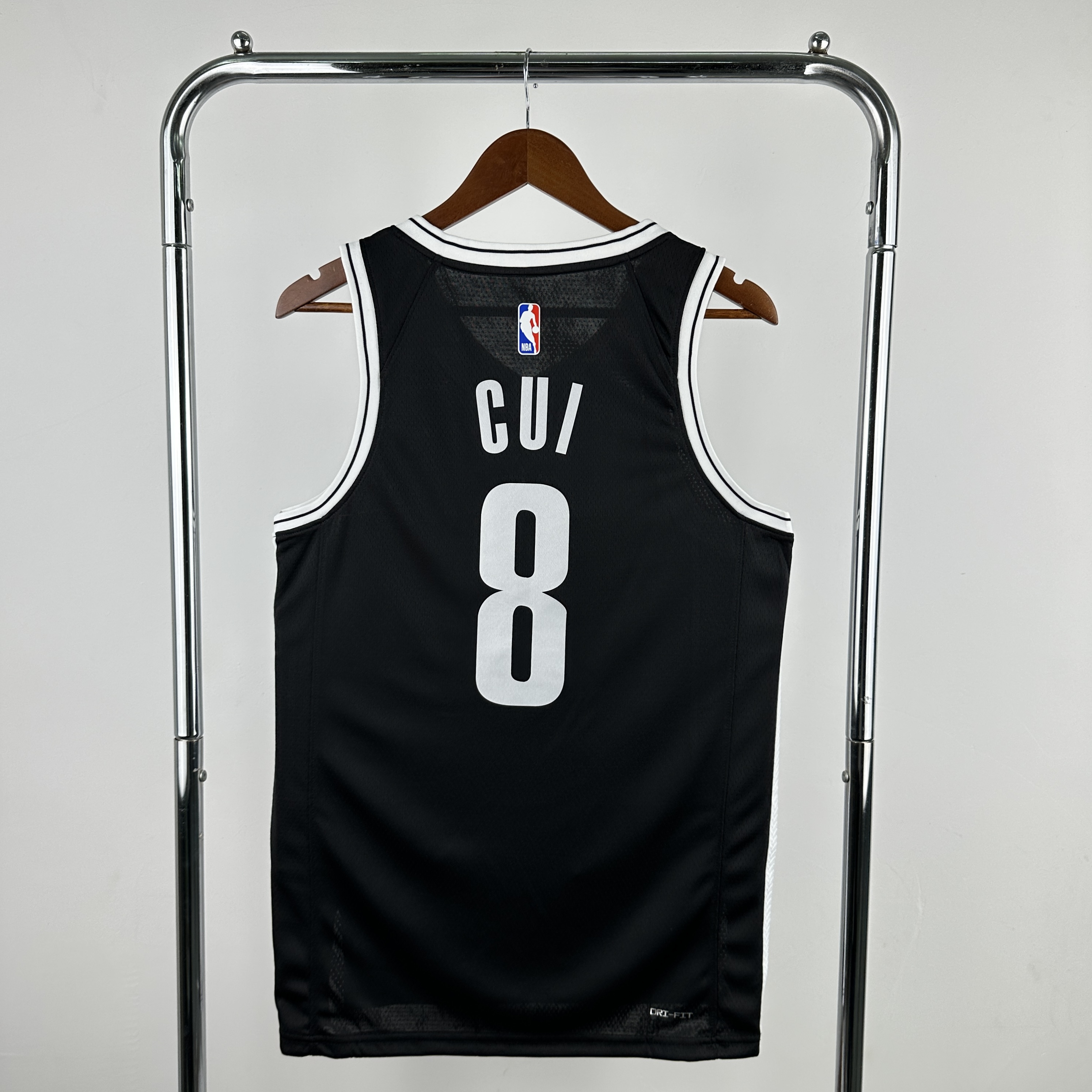 23 Season Brooklyn Nets Black  No. 8 CUI