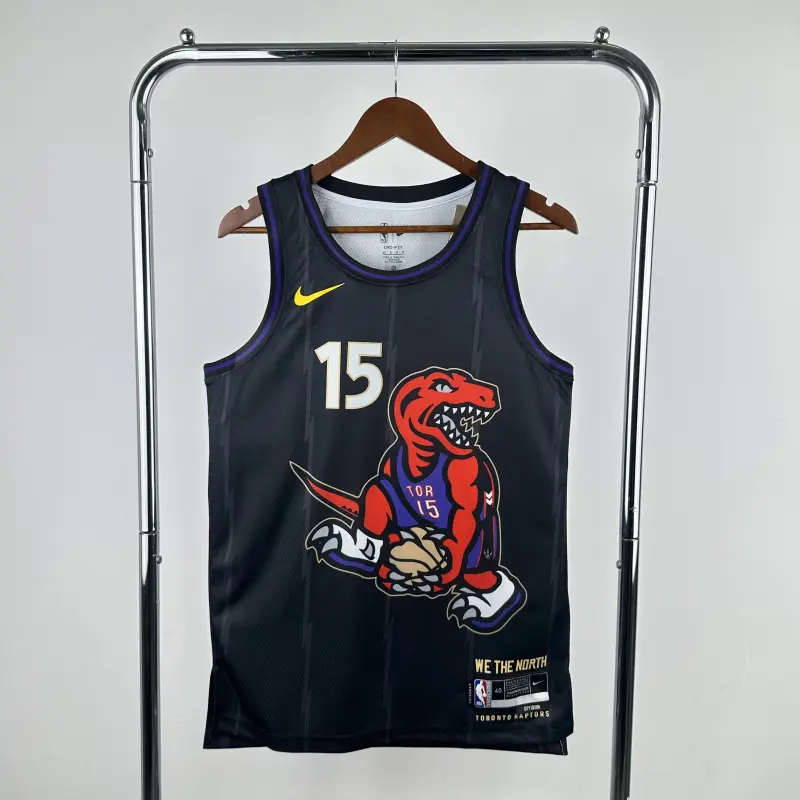25 Season Toronto Raptors City Edition Jersey No.15 Carter