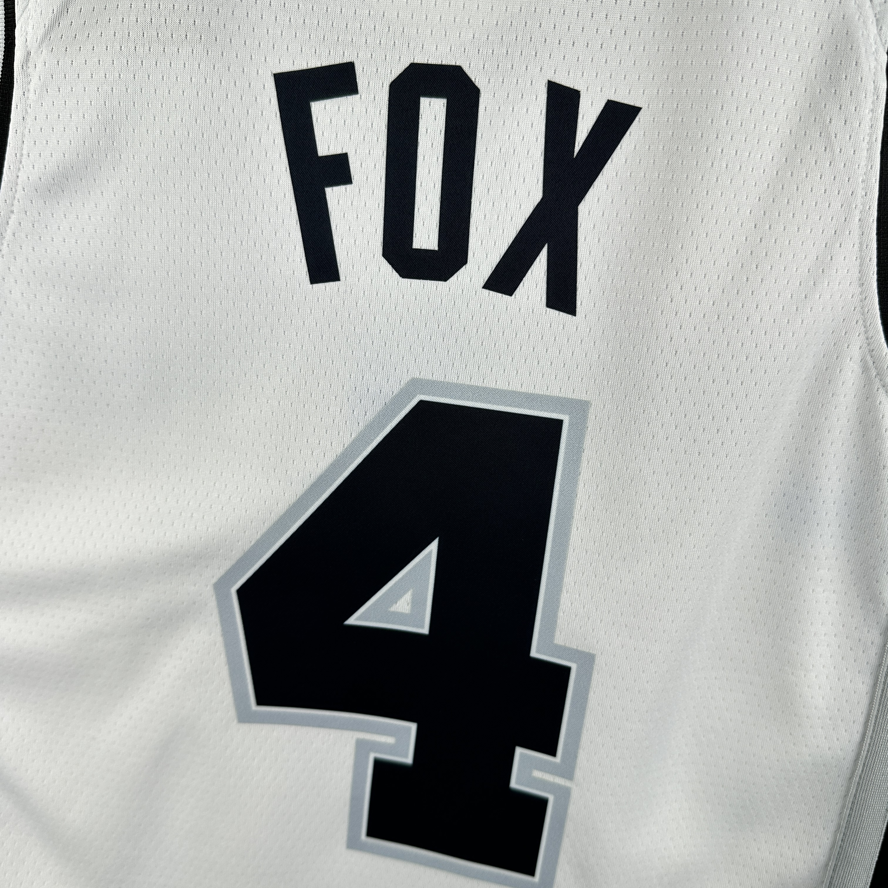 SAN ANTONIO SPURS WHITE  #4