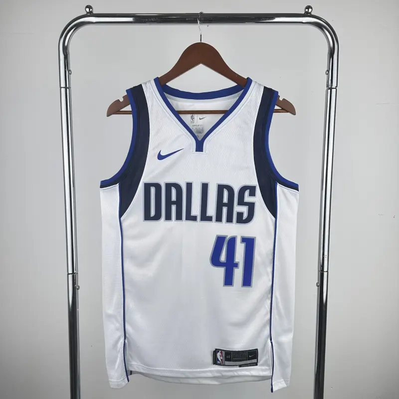 Dallas Mavericks Dallas Mavericks White#41