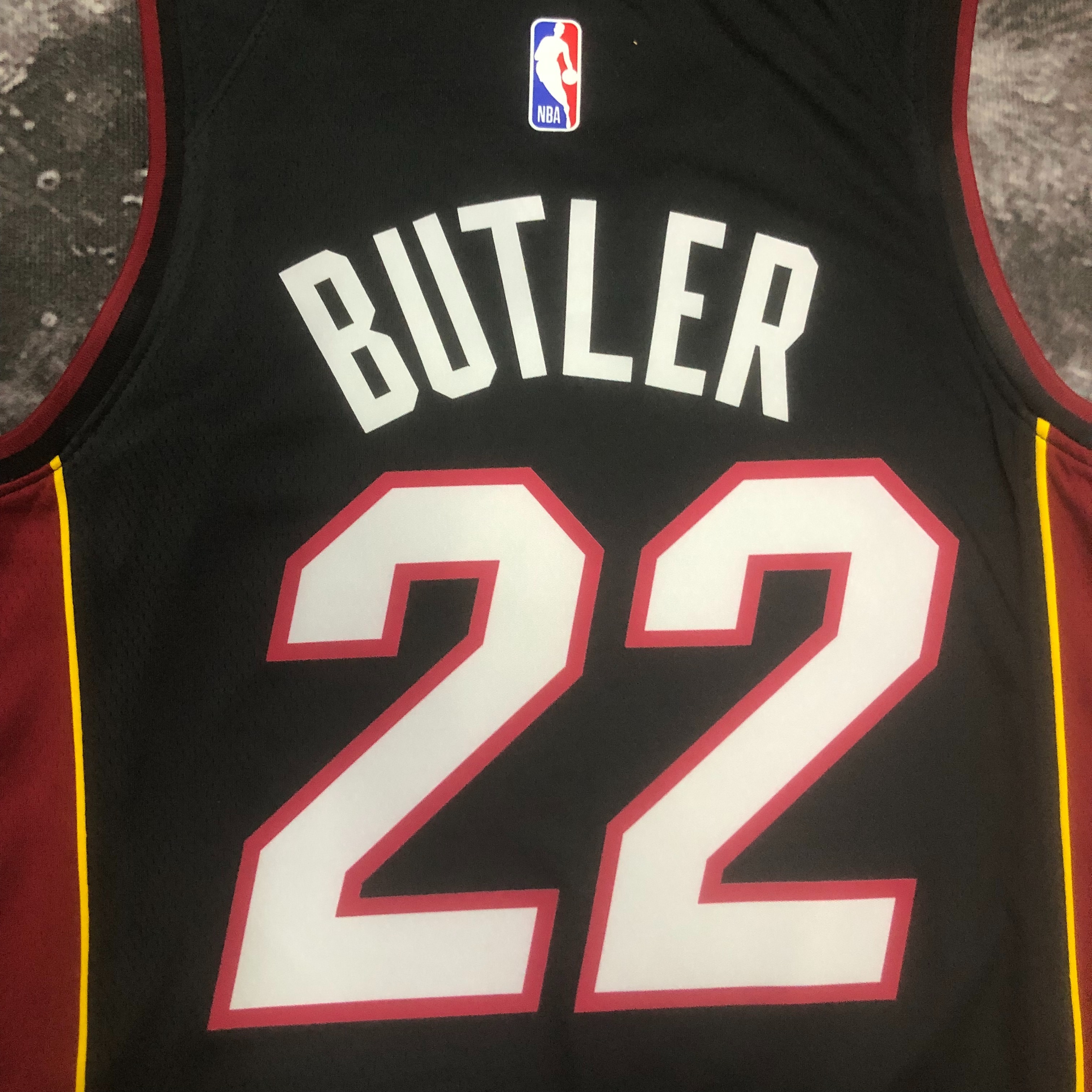 23 Season Miami Heat Black  No.22 Butler