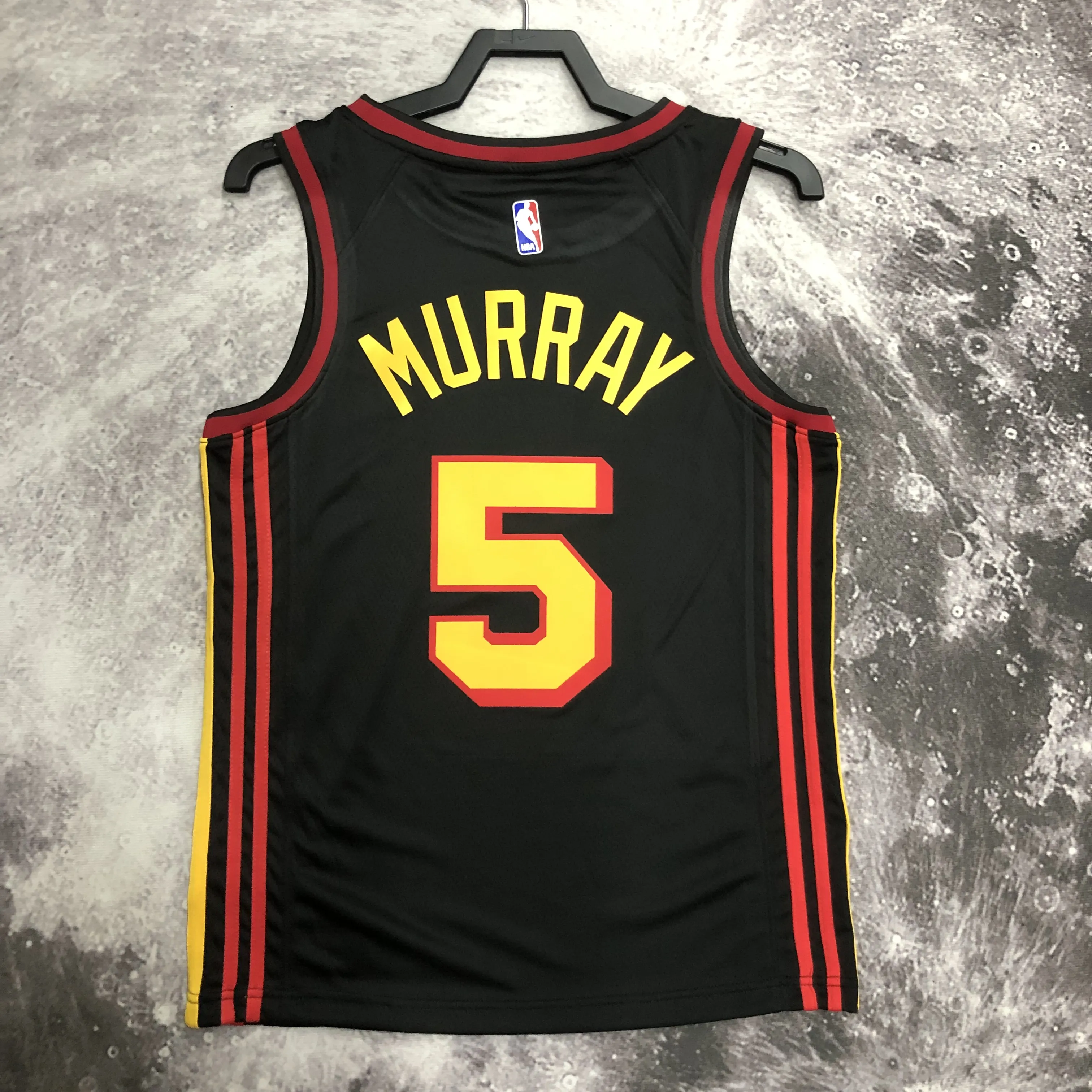 Atlanta Hawks Black #5 Murray