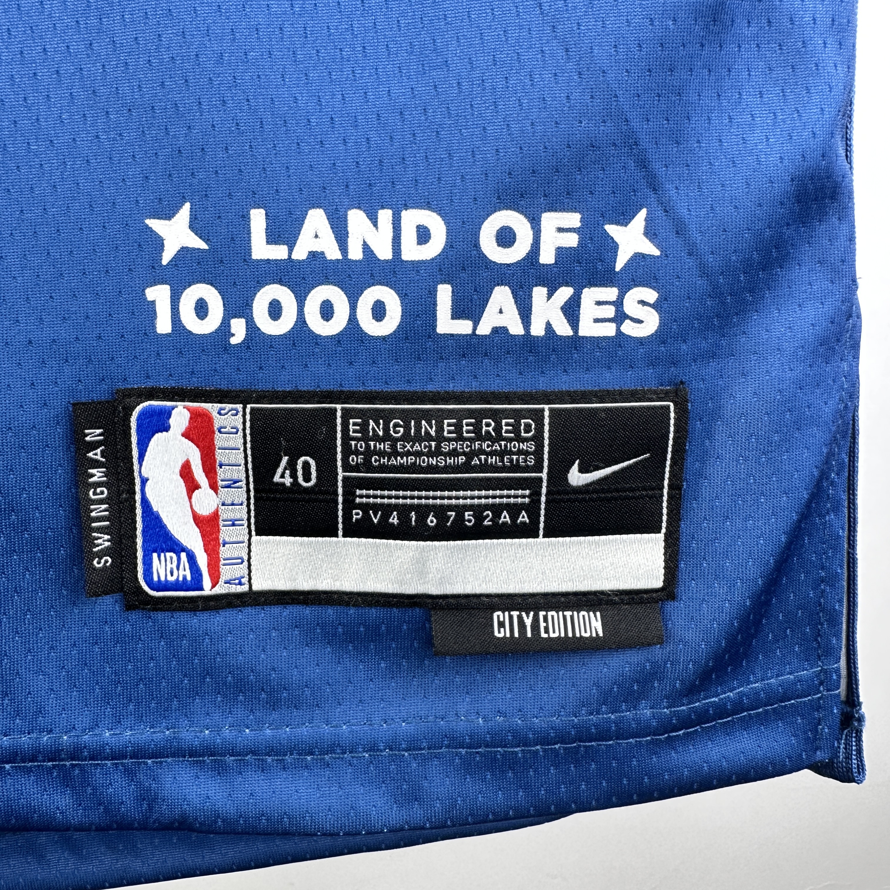24 SEASON MINNESOTA TIMBERWOLVES CITY VERSION  NO.5 EDWARDS